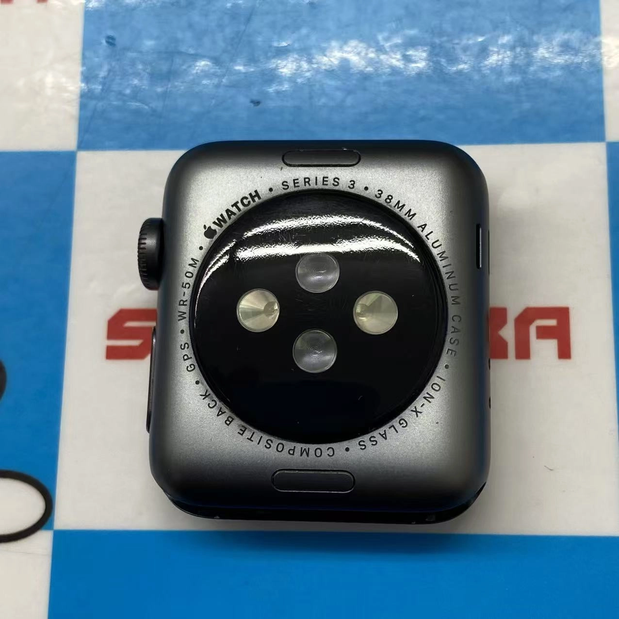 Apple Watch Series 3 38mm GPSモデ 8GB スペースグレイ MTF02J/A