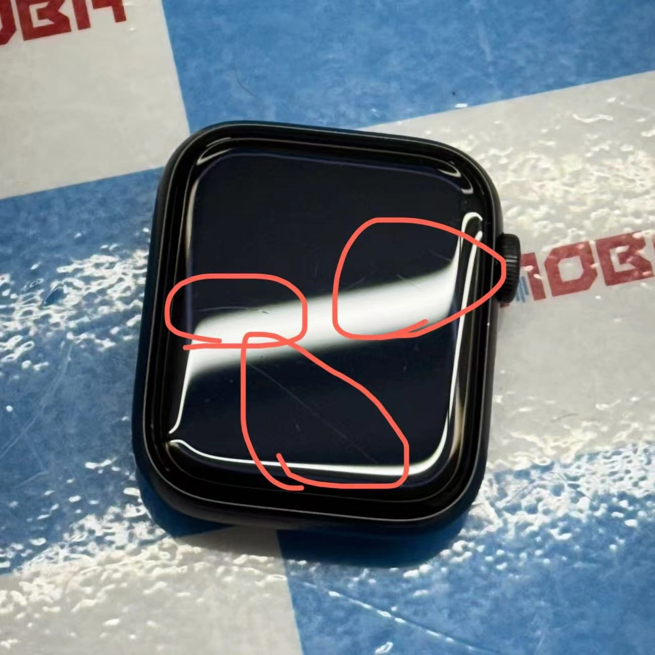 Apple Watch SE 第1世代 44mm GPS+Cellularモデル スペースグレイ MYF02J/A SIMフリー 訳あり品