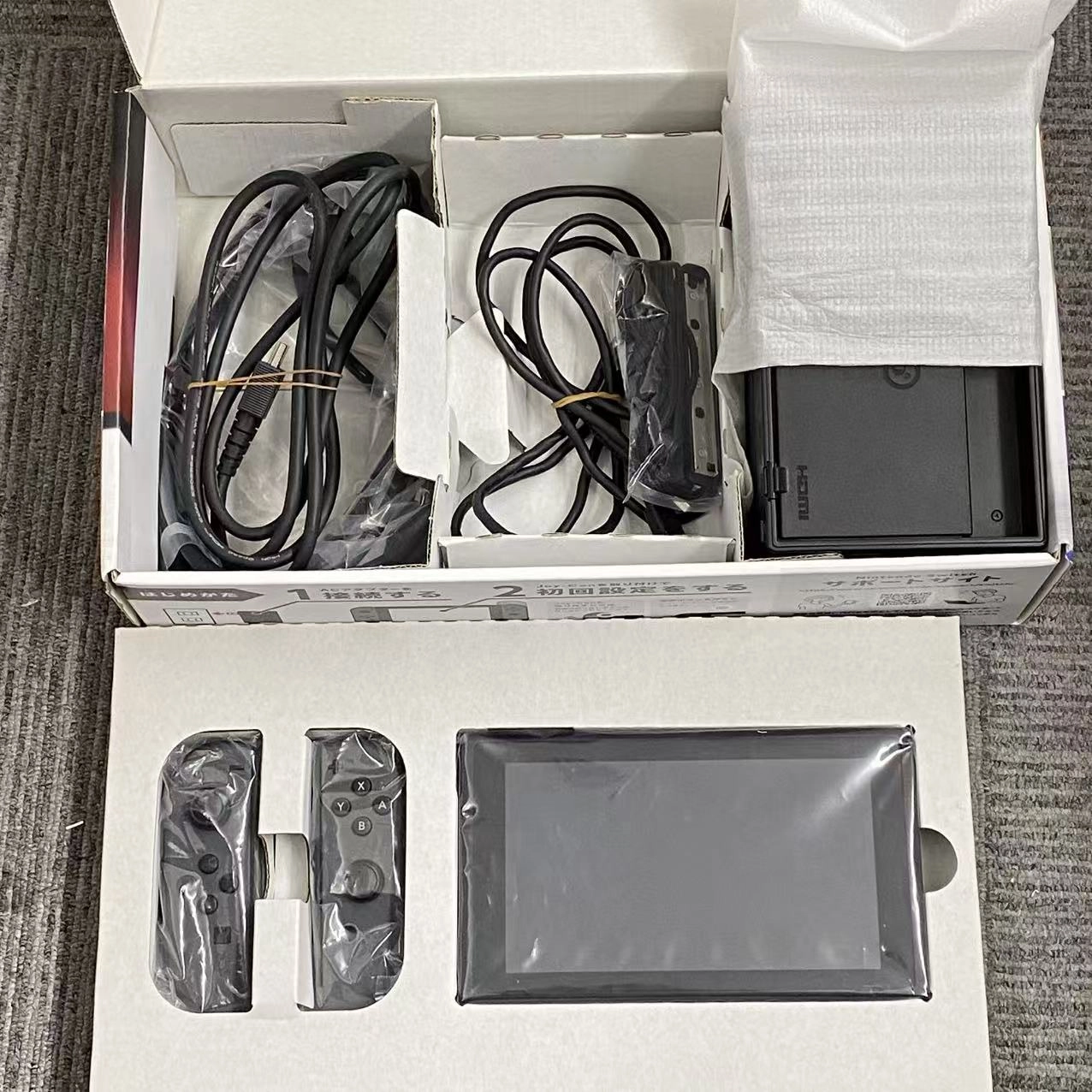 Nintendo Switch 本体 Joy-Con(L)/(R) グレー HAC-S-KAAAA 32GB