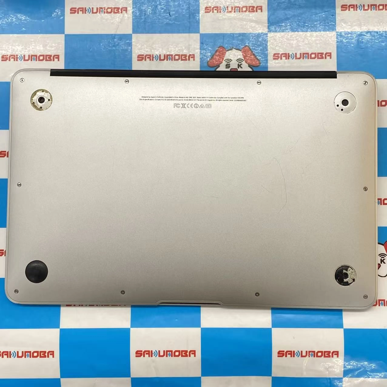 MacBook Air 11インチ Early2014 Core i5 1.4GHz 4GB/128GB シルバー A1465 ジャンク品