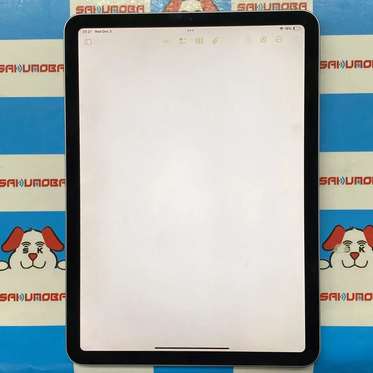 iPad Air 第4世代 Wi-Fiモデル 64GB スカイブルー MYFQ2J/A