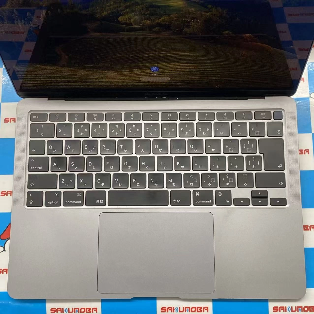 MacBook Air 13インチ Late2020 Apple M1 8CPU 7GPU 8GB/256GB スペースグレイ MGN63J/A 訳あり品