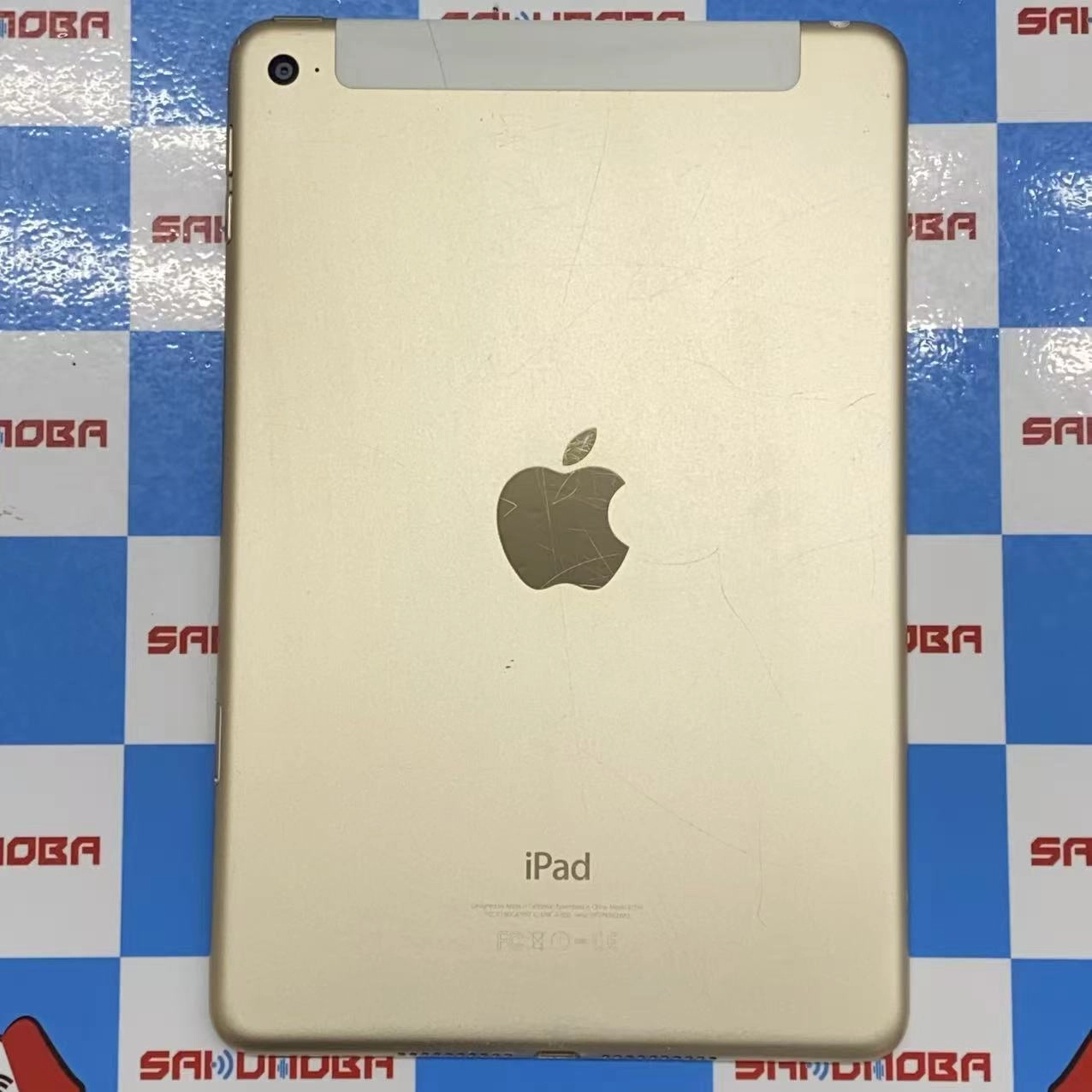 iPad mini 第4世代 128GB ゴールド MK782J/A AU版SIMフリー ジャンク品 au