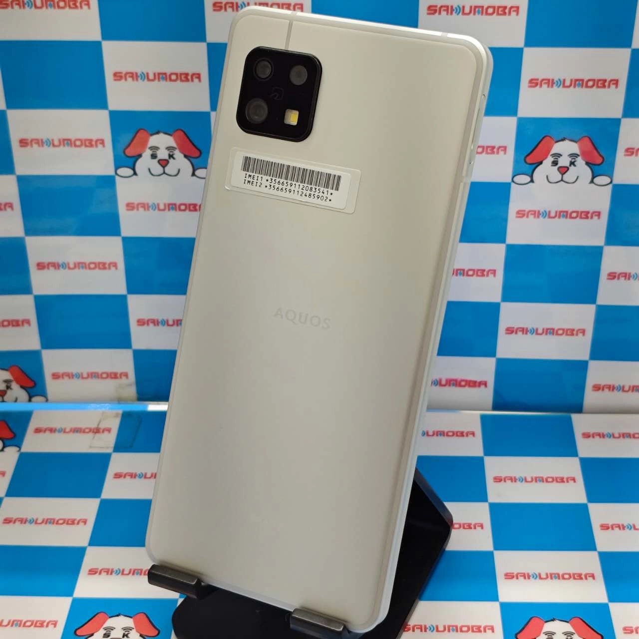 AQUOS sense6 4GB/64GB シルバー SHG05  SoftBank版SIMフリー 美品