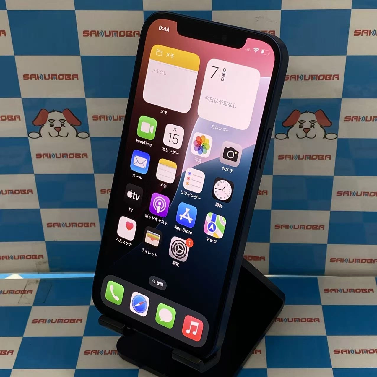 iPhone12 64GB ブルー MGHR3J/A AU版SIMフリー ジャンク品 au
