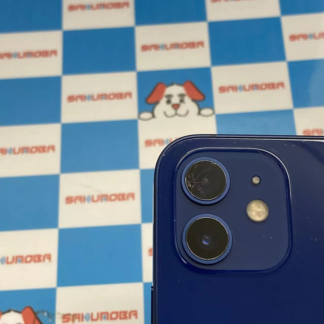 iPhone12 64GB ブルー MGHR3J/A AU版SIMフリー ジャンク品 au