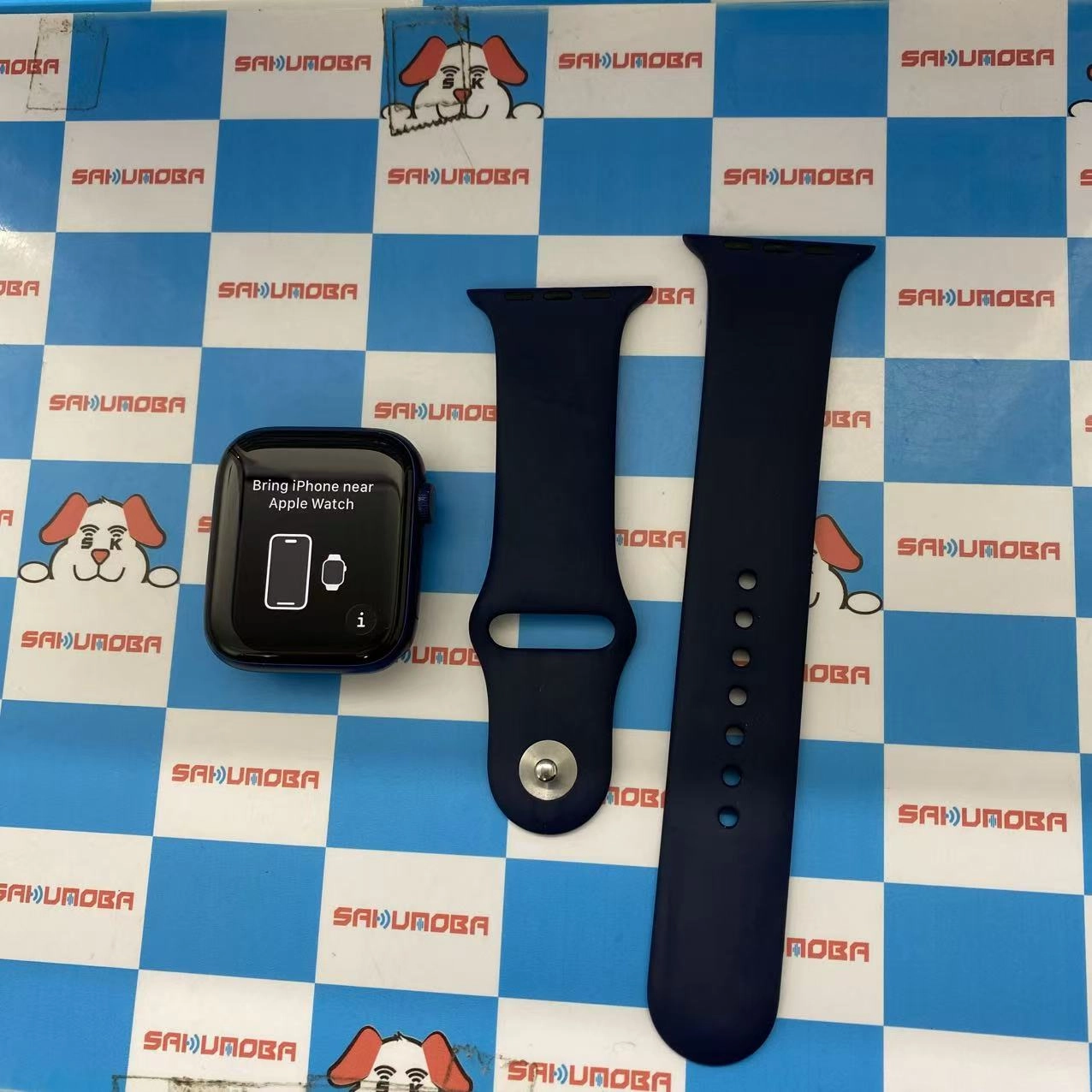 Apple Watch Series6 44mm GPS+Cellularモデル 32GB  ブルー M09A3J/A Apple版SIMフリー 美品