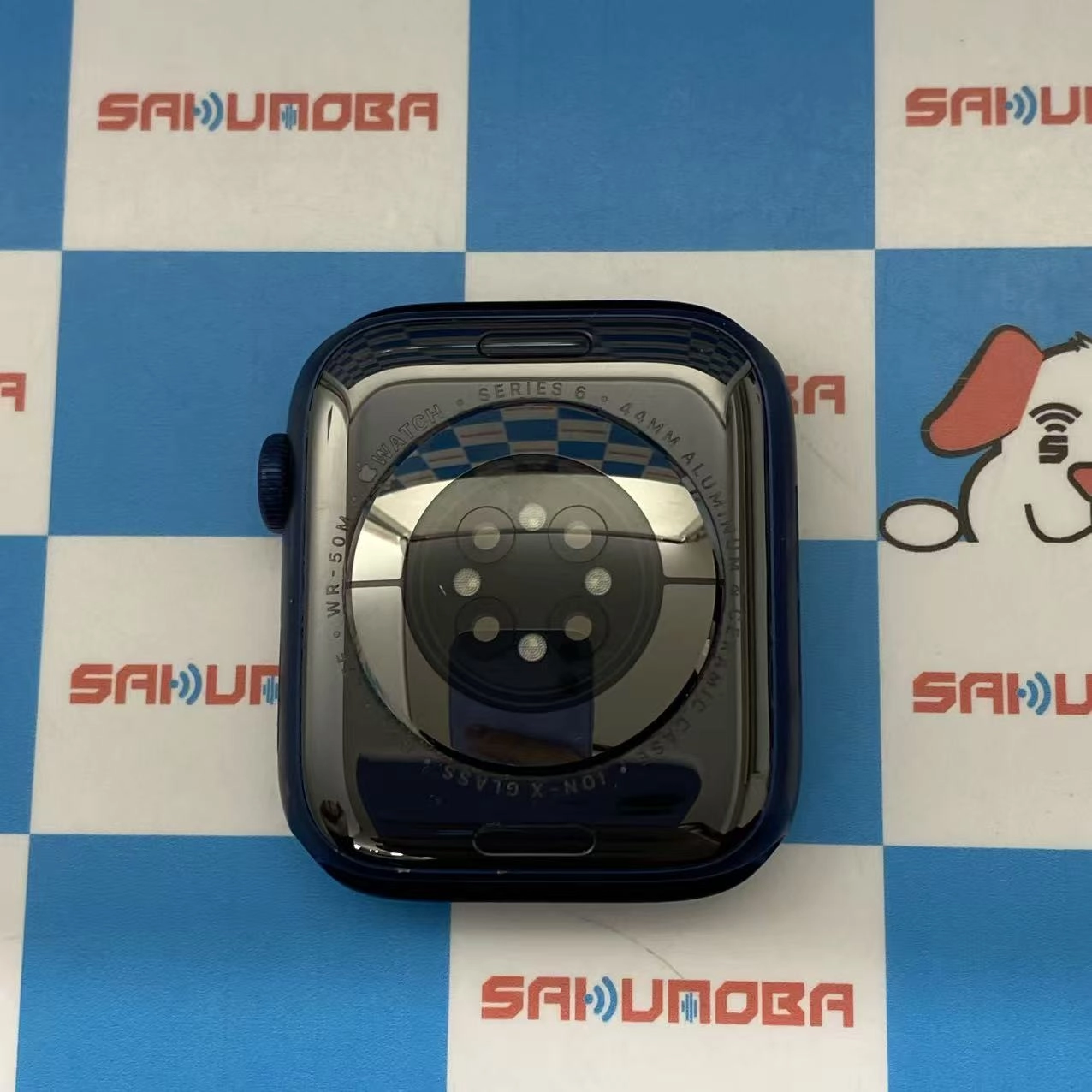 Apple Watch Series6 44mm GPS+Cellularモデル 32GB  ブルー M09A3J/A Apple版SIMフリー 美品