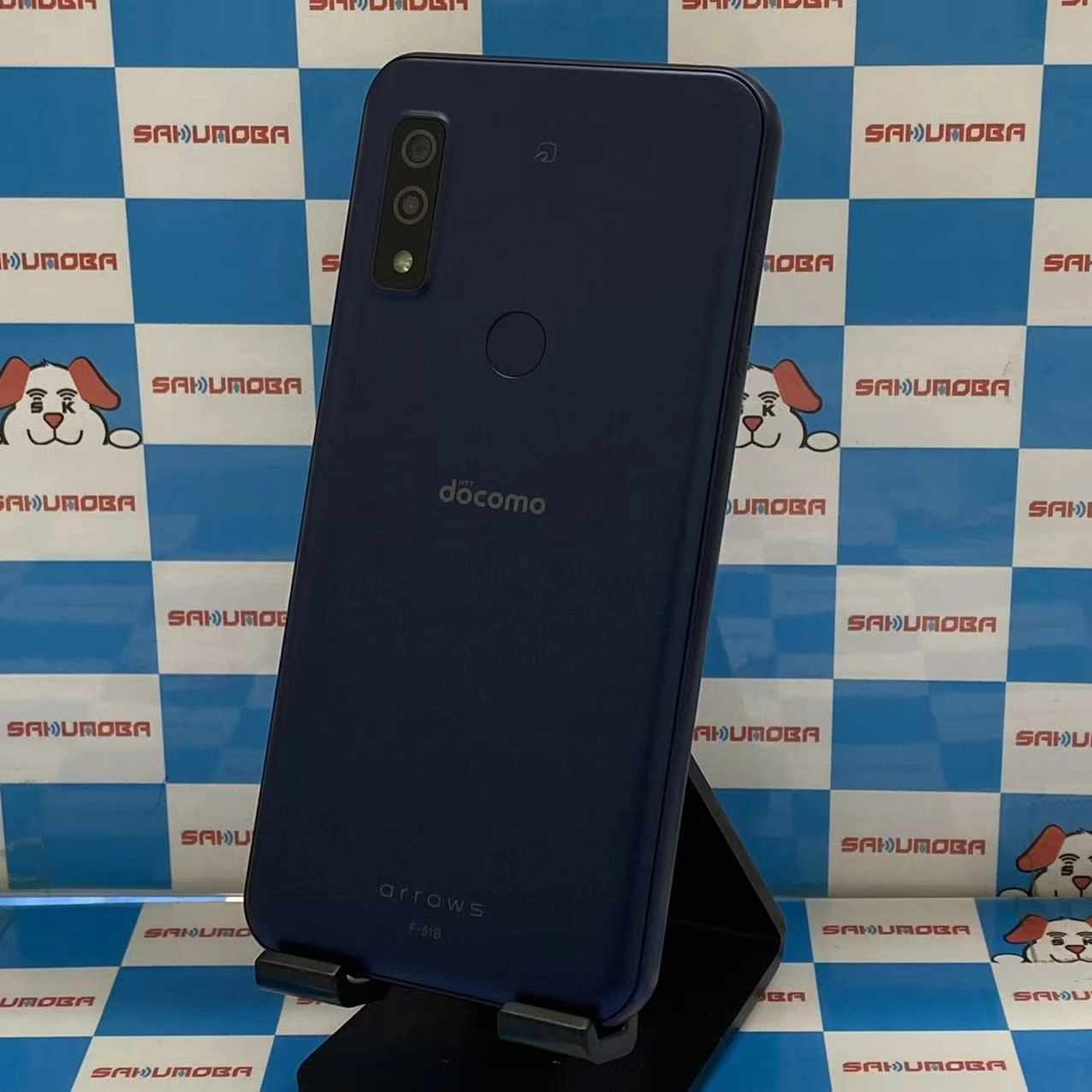 arrows We 64GB ネイビー F-51B docomo版SIMフリー訳あり品