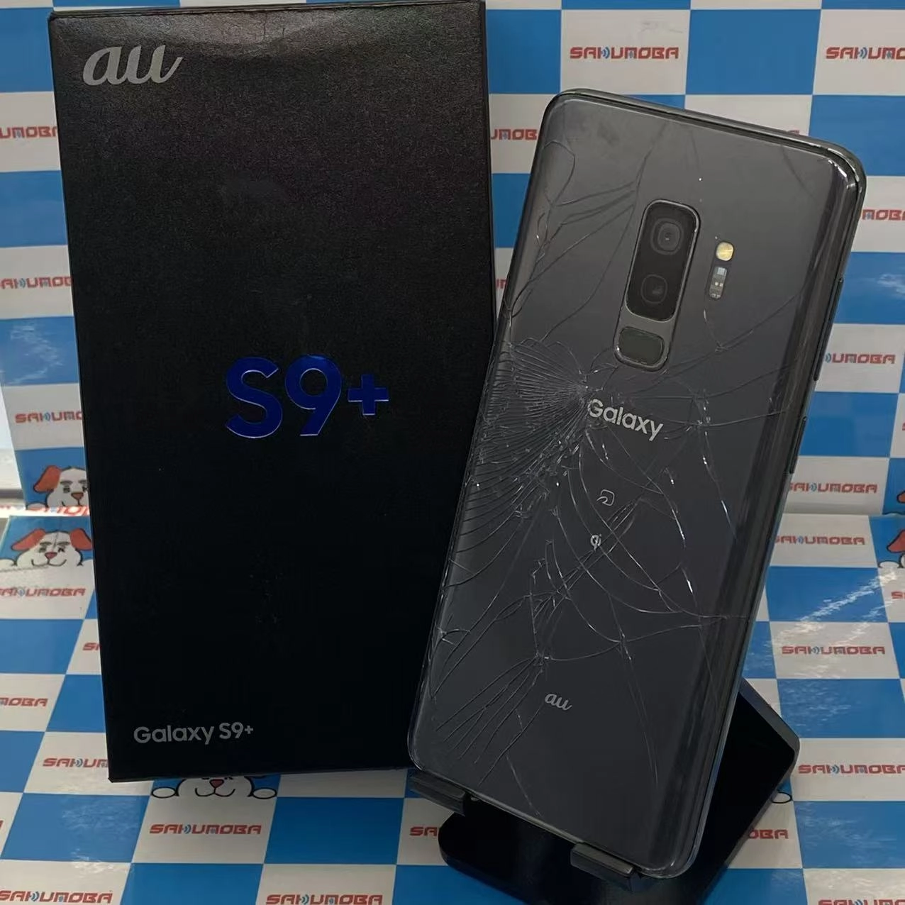 Galaxy S9+ 64GB Midnight Black SCV39 AU版SIMフリー ジャンク品