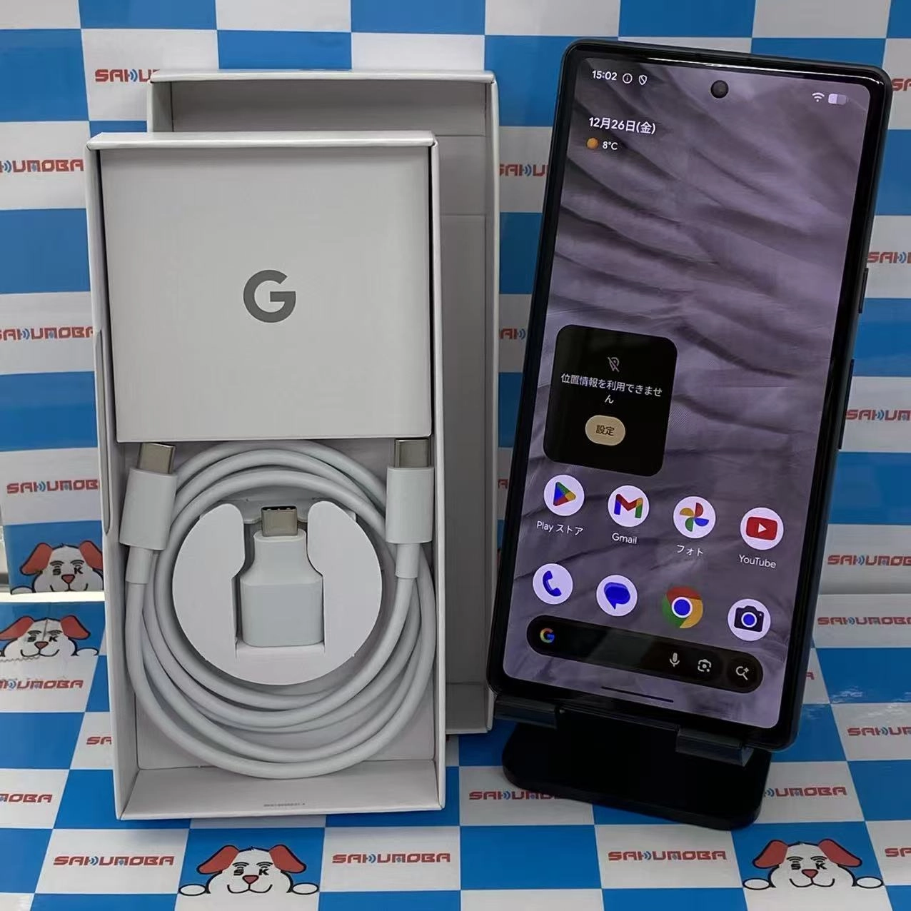 Google Pixel 7a 128GB Charcoal G82U8 SoftBank版SIMフリー美品