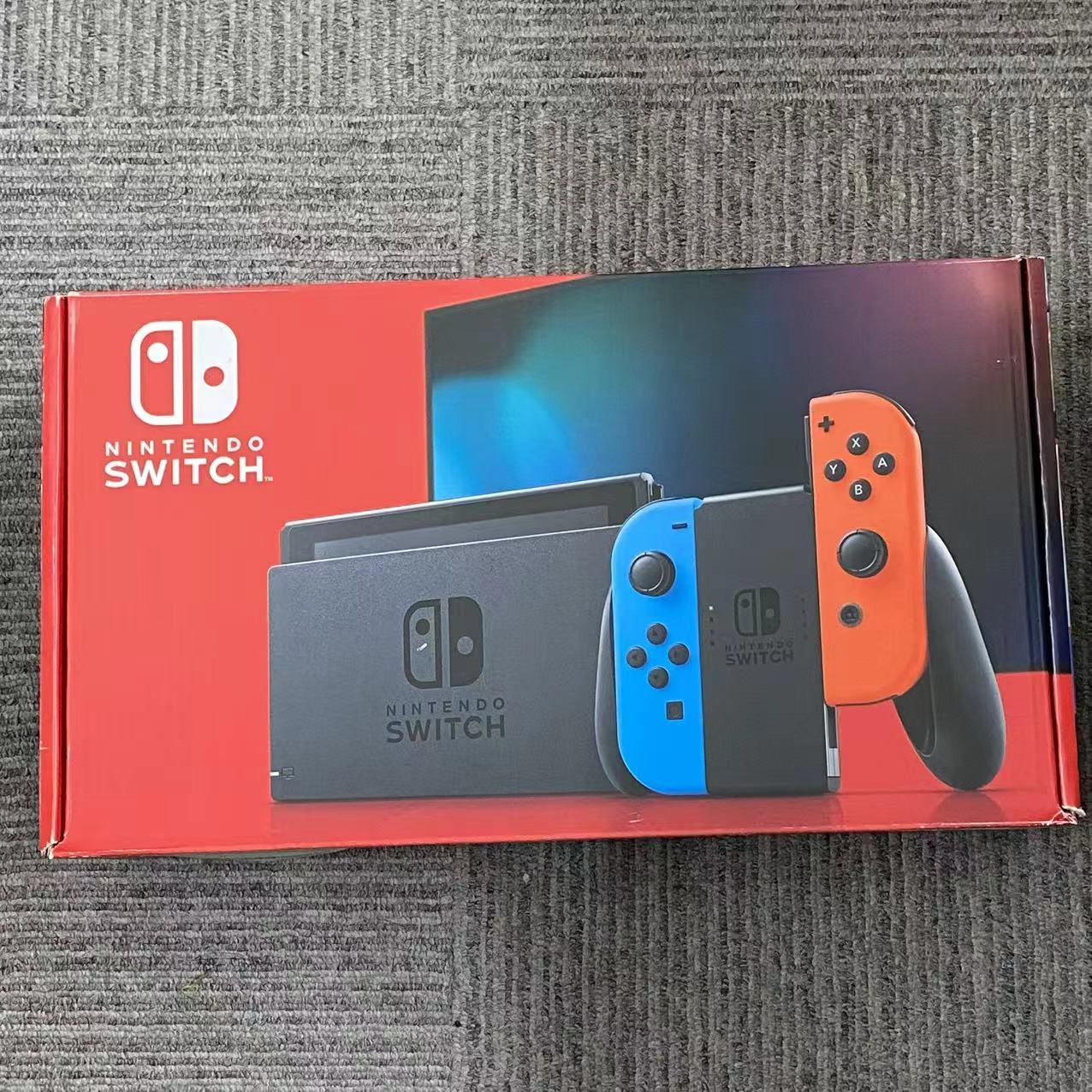 Nintendo Switch 2019年モデル 32GB ネオンブルー?ネオンレッド HAD-S-KABAA  美品