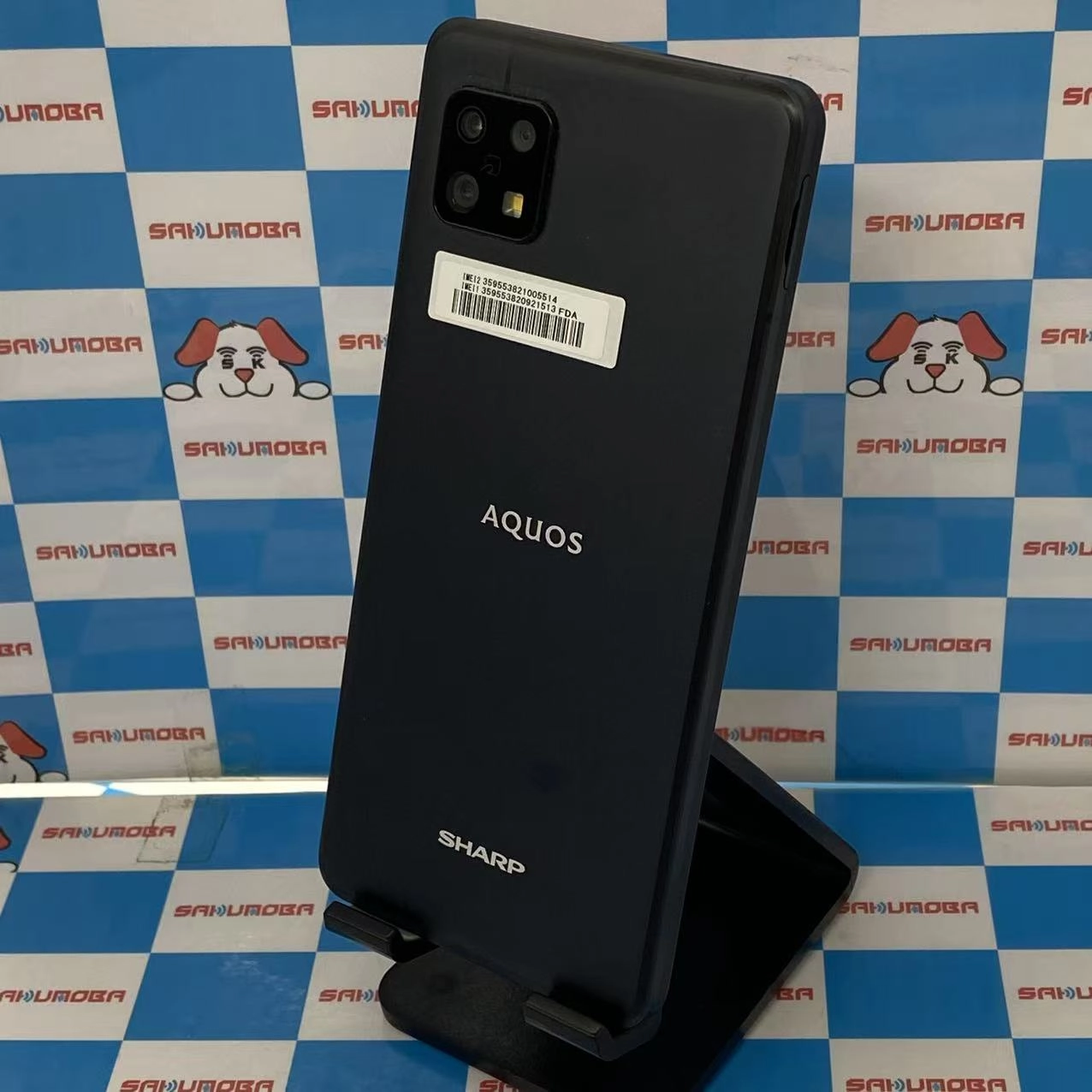 AQUOS sense6 128GB ブラック SH-M19 docomo版SIMフリー 訳あり品