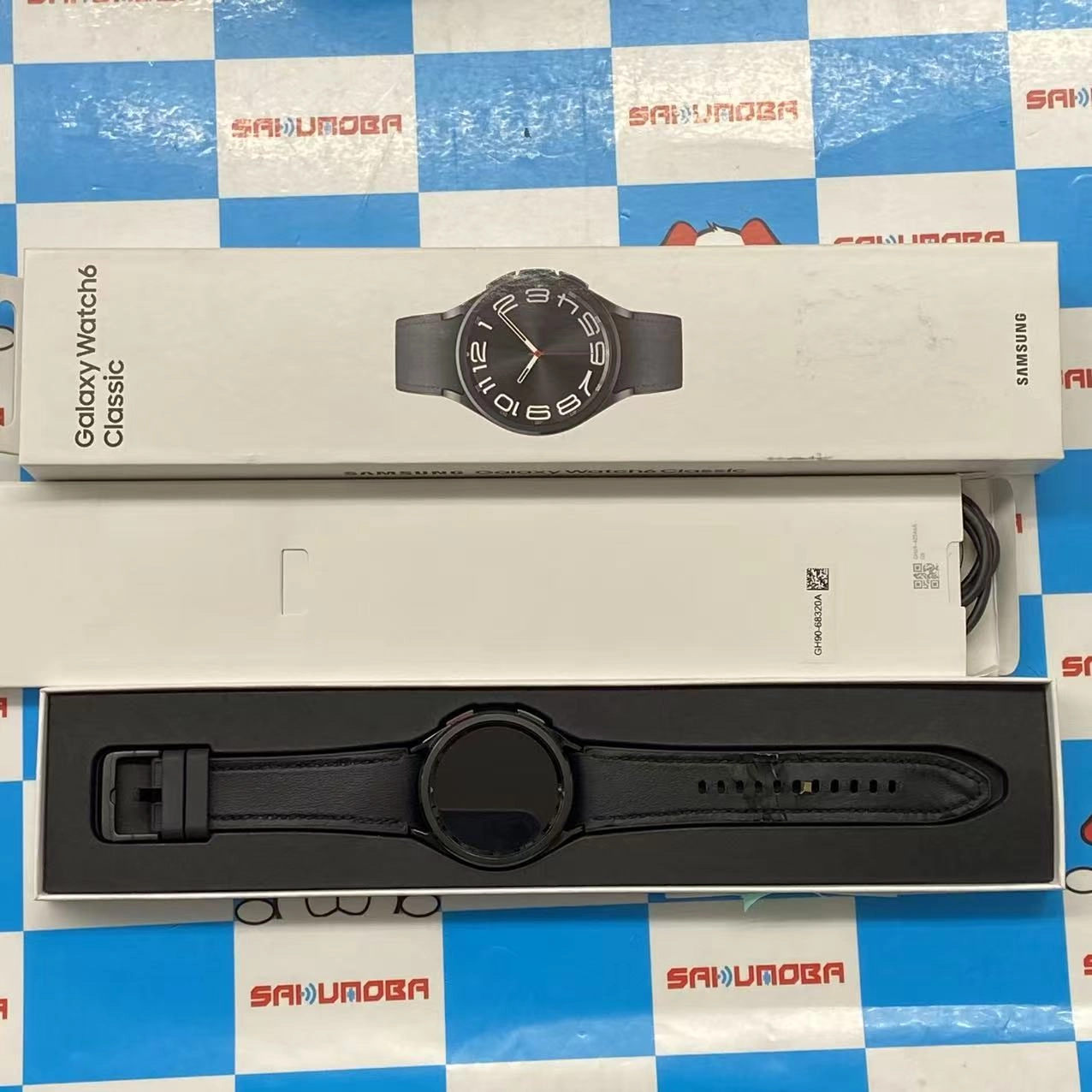 Galaxy Watch 6 Classic 43mm Wi-Fiモデル 2GB/16GB ブラック SM-R950ZKAXJP