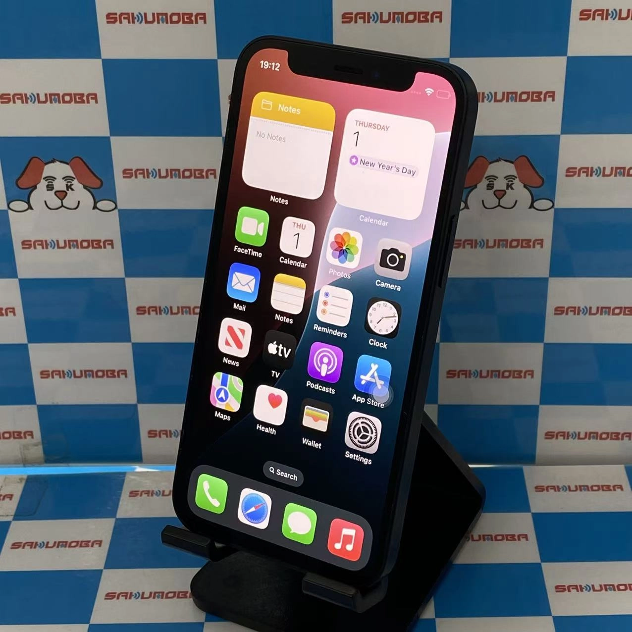 iPhone12 mini 64GB ブラック MGA03J/A AU版SIMフリー au
