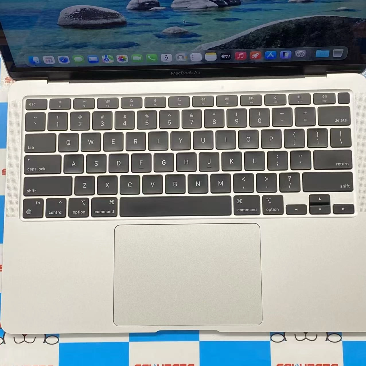 MacBook Air 13インチ Late2020 Apple M1 8GB/256GB シルバー MGN93J/A USキーボート 美品