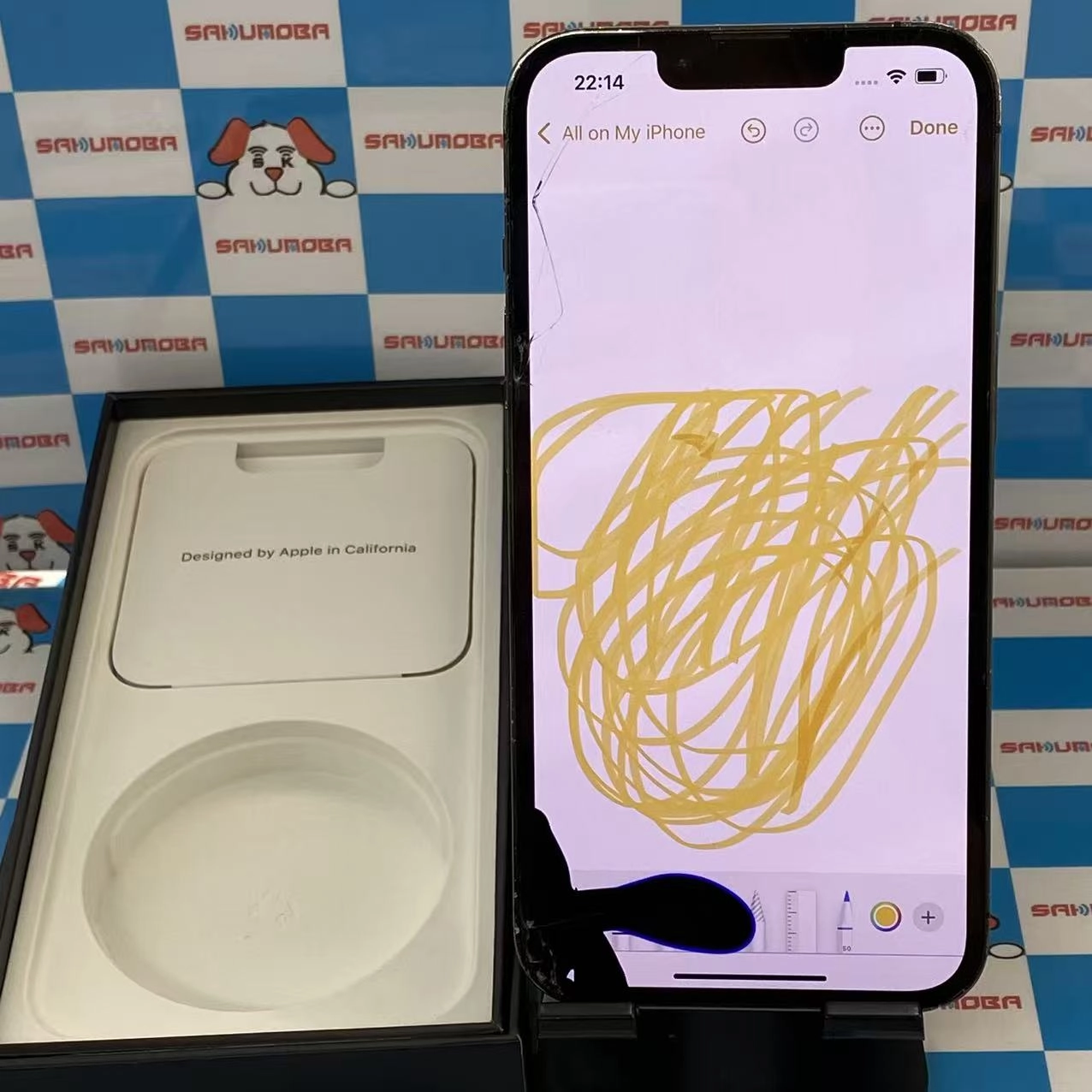 iPhone13 Pro 256GB グラファイト MLUN3J/A SoftBank版SIMフリー ジャンク品