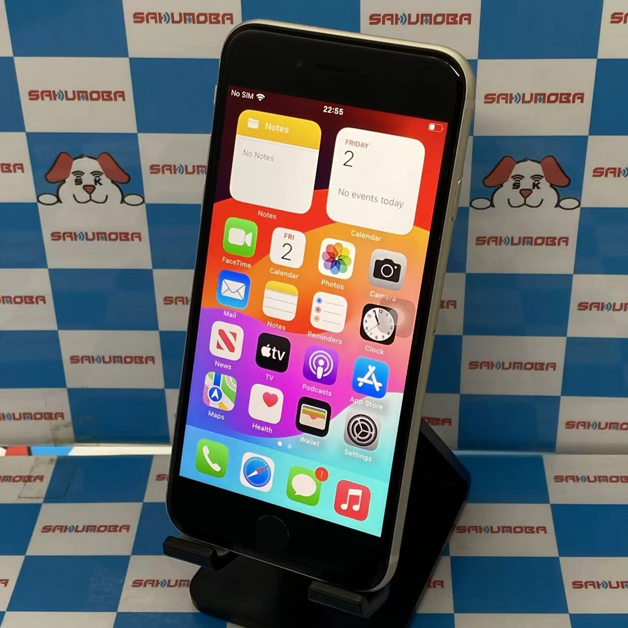 iPhoneSE 第3世代 64GB スターライト MMYD3J/A AU版SIMフリー 美品