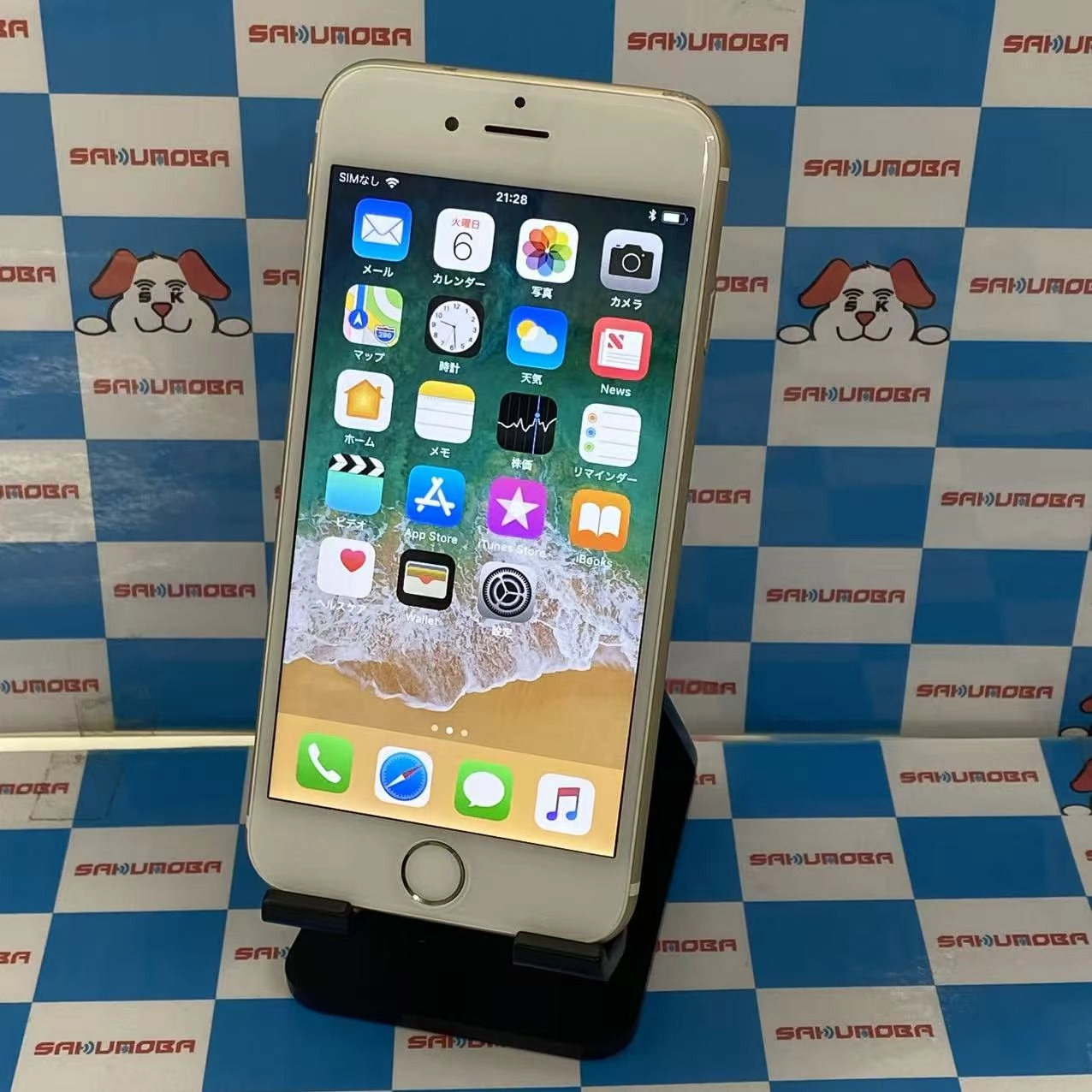 iPhone6 16GB ゴ-ルド MG492J/A au