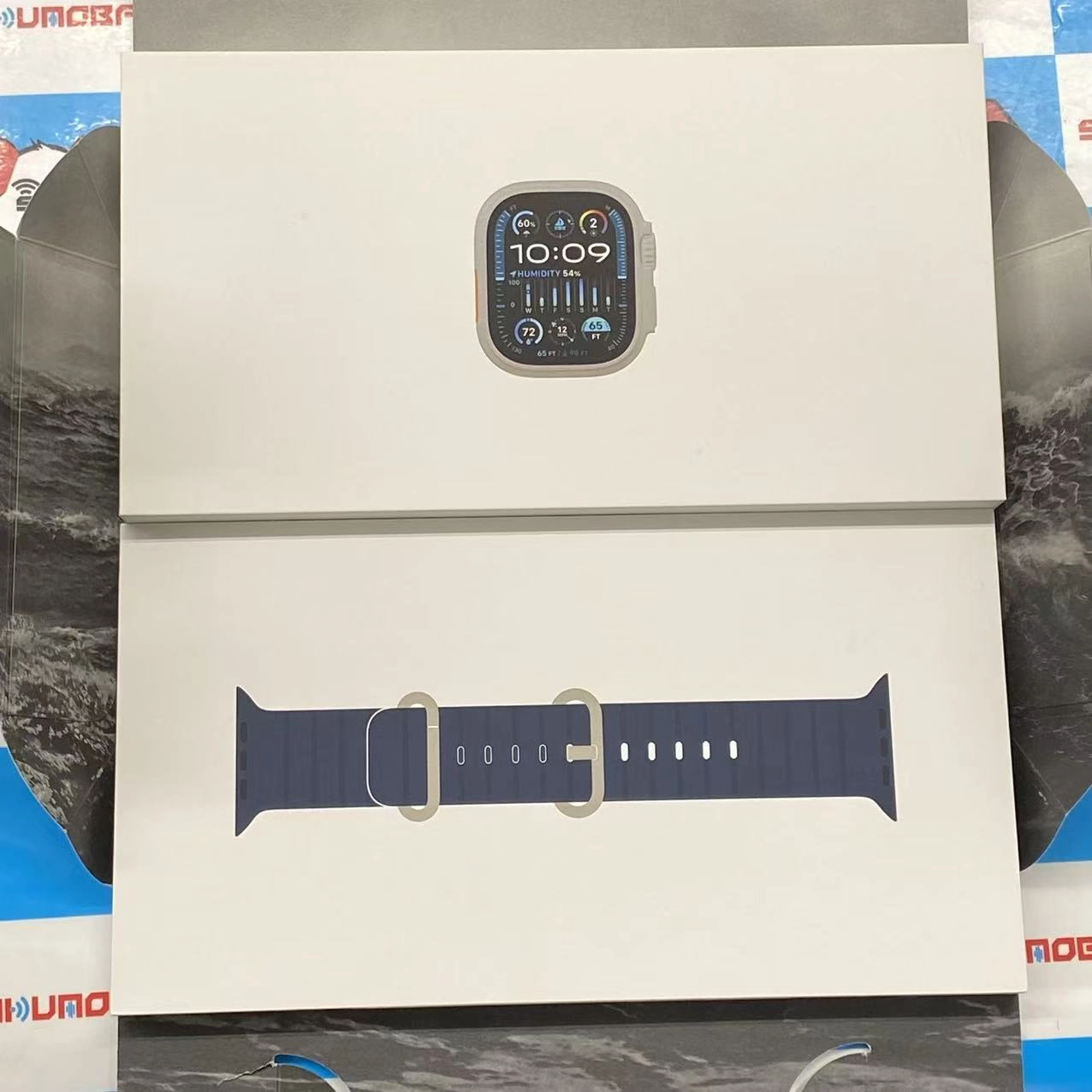 掘り出し物コーナーApple Watch Ultra2 49mm GPS+Cellular 64GB チタニウムケース MREG3J/A SoftBank ジャンク品