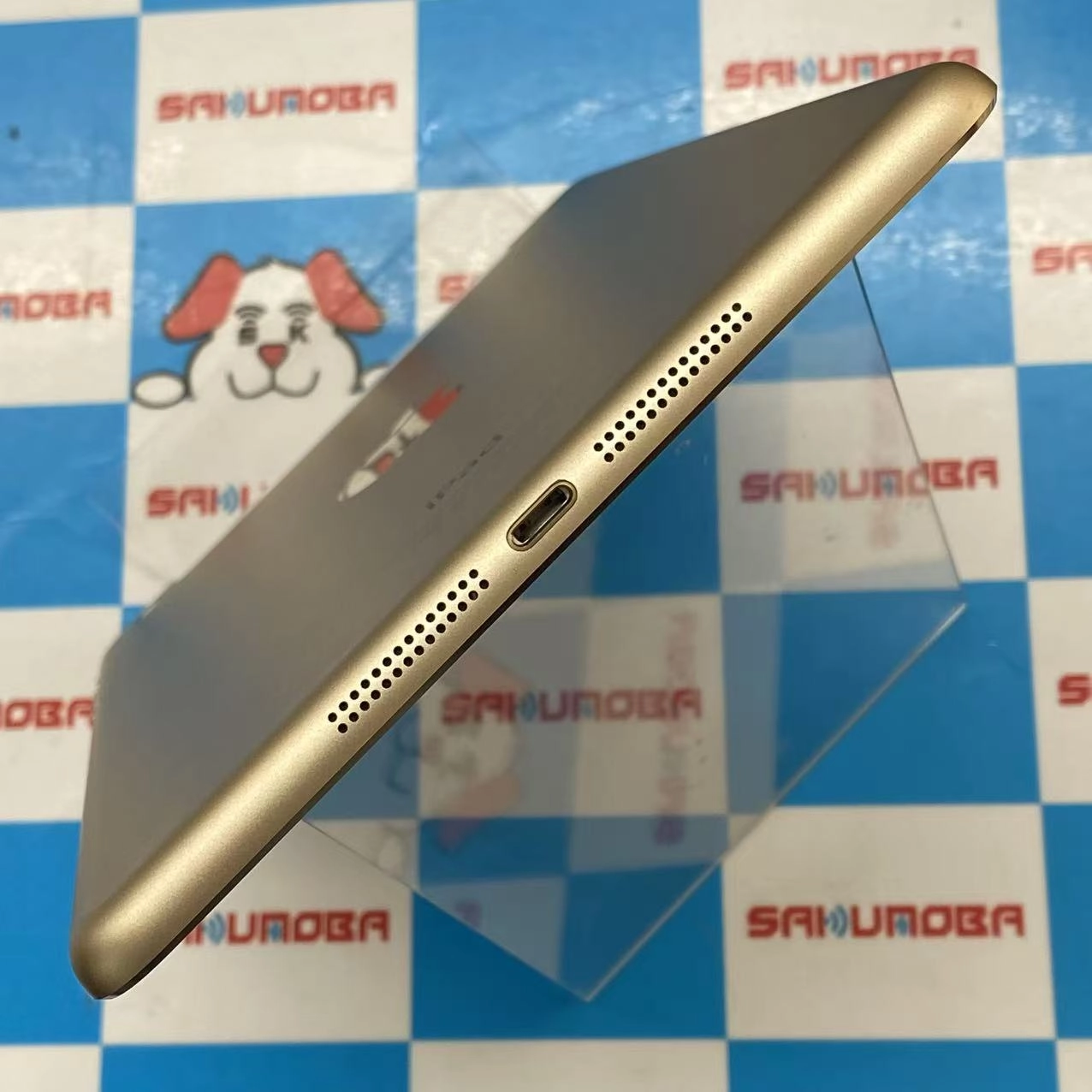 iPad mini 第3世代 Wi-Fi+Cellular 16GB au ゴールド MGYR2J/A 美品