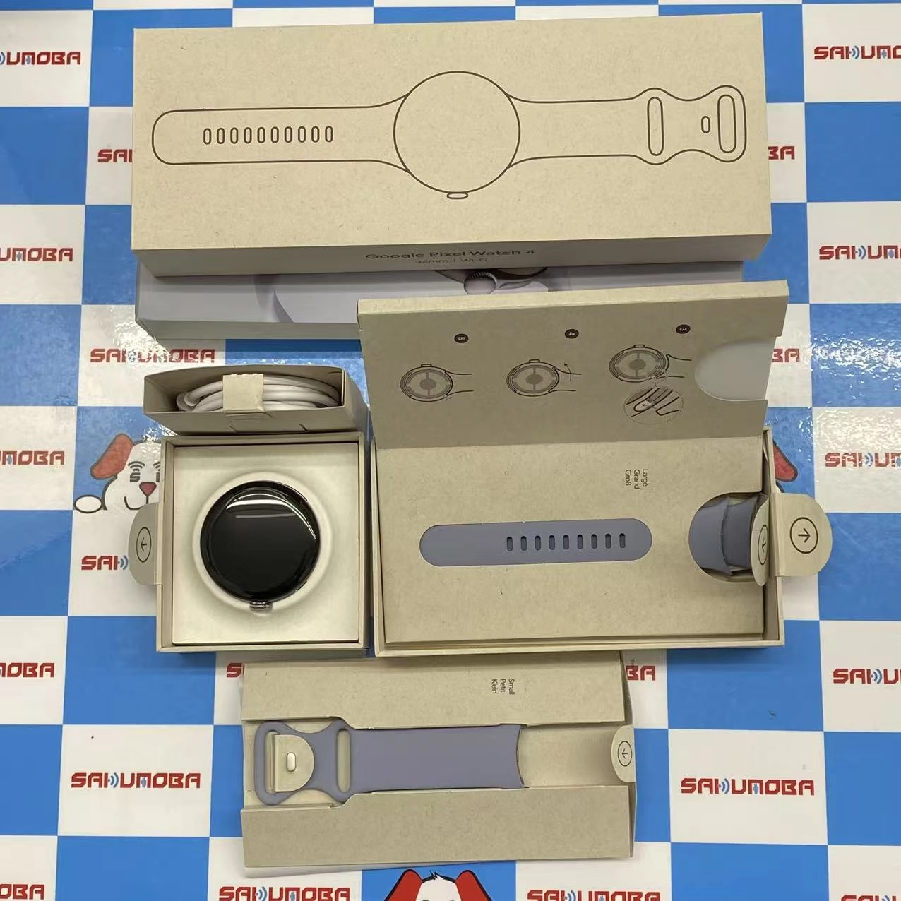 Google Pixel Watch 4 45mm LTEモデル 32GB ムーンストーン G8AK3新品同様