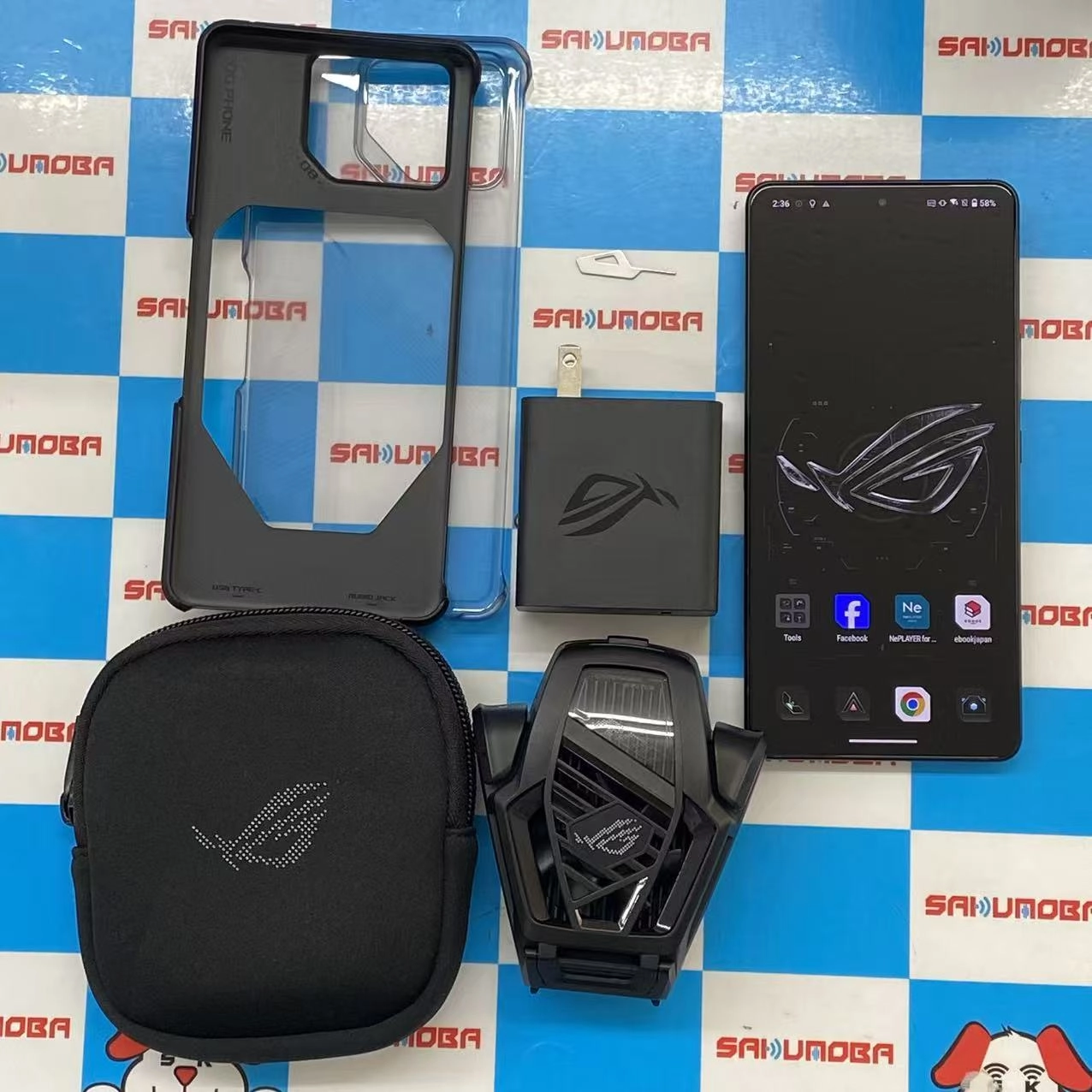 ROG Phone 8 256GB ファントムブラック ROG8P-BK16R256 SIMフリー美品