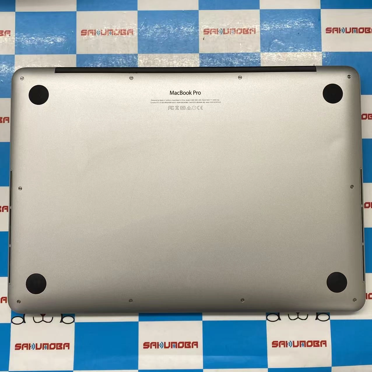 MacBook Pro 13インチ Early2015 Corei5 2.7GHz 8GB/128GB シルバー MF839J/A