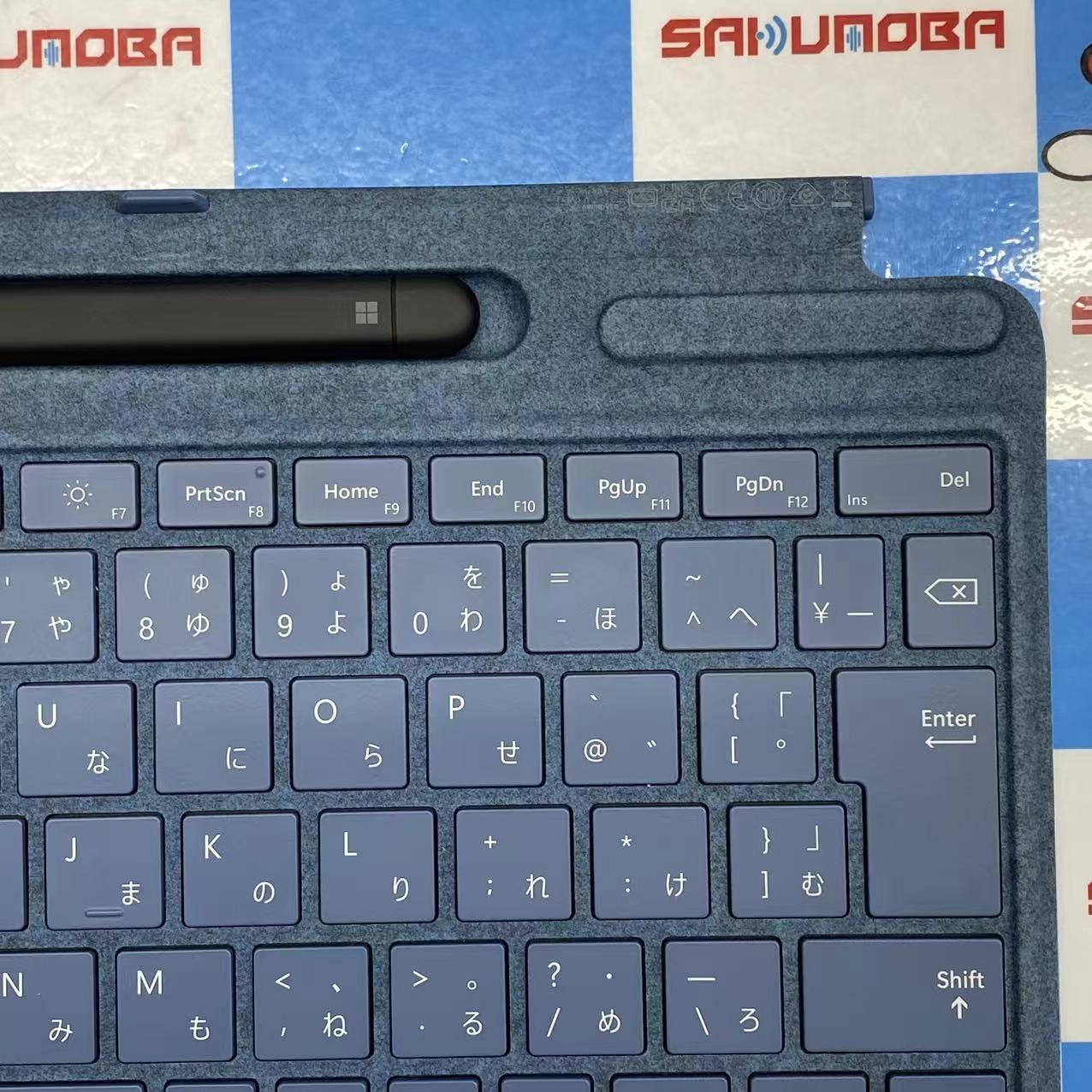 Surface Pro スリム ペン2付き Signature キーボード 日本語配列 サファイア 8X6-00115美品