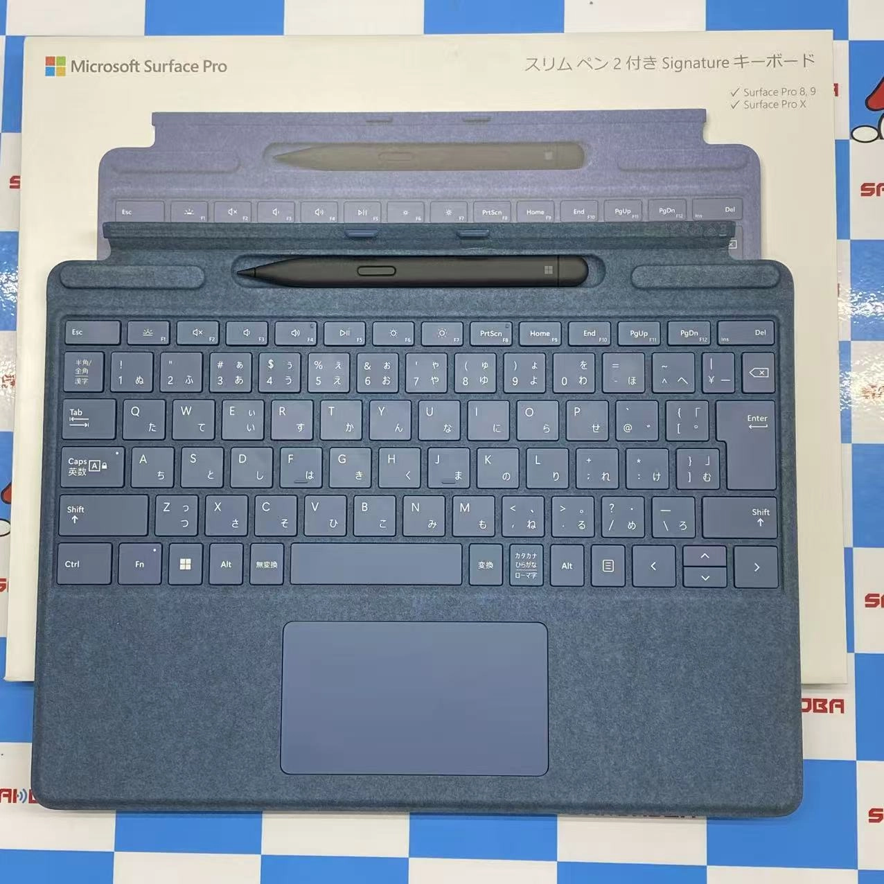 Surface Pro スリム ペン2付き Signature キーボード 日本語配列 サファイア 8X6-00115美品