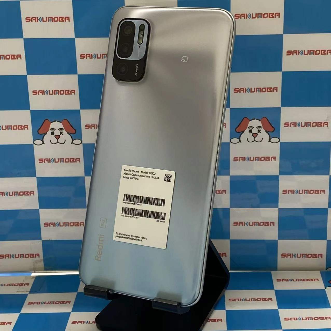 Redmi Note 10 JE 64GB クロームシルバー XIG02 AU版SIMフリー美品