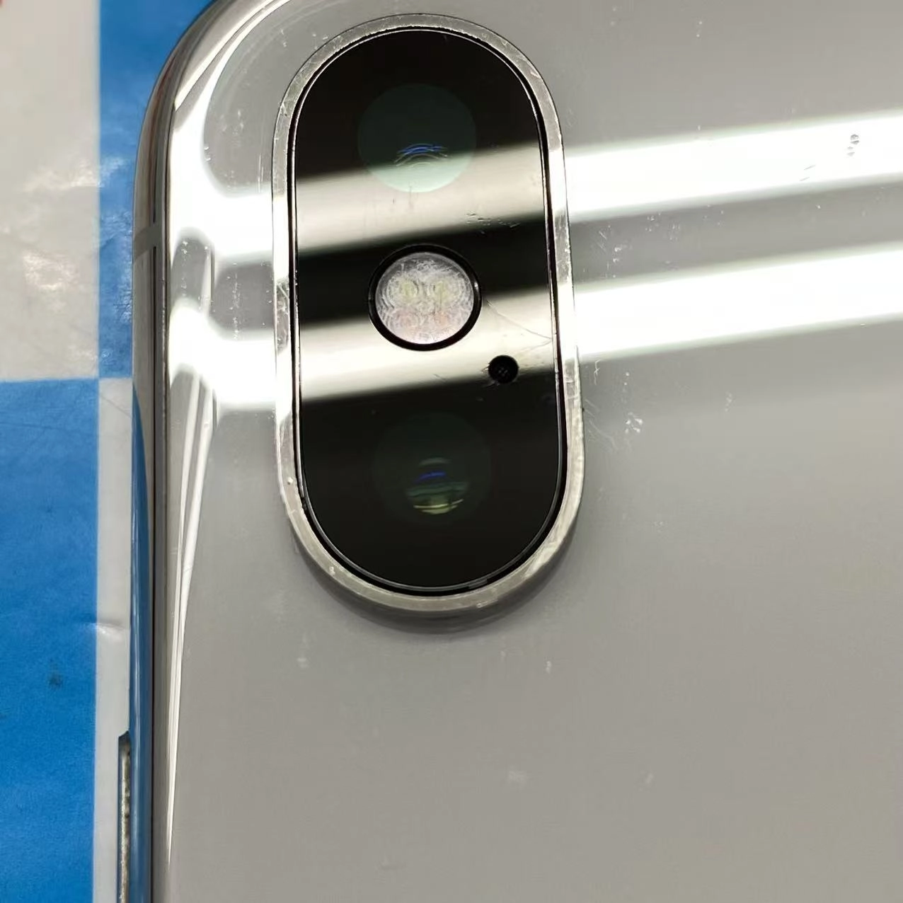 iPhoneX 256GB シルバー MQC22J/A docomo版SIMフリー ジャンク品