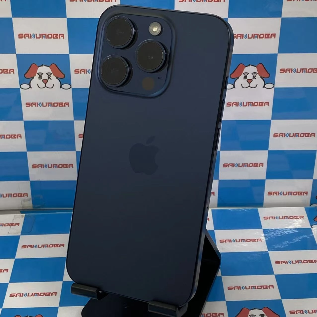 iPhone15 Pro 512GB ブルーチタニウム MTUL3J/A AU版SIMフリー au