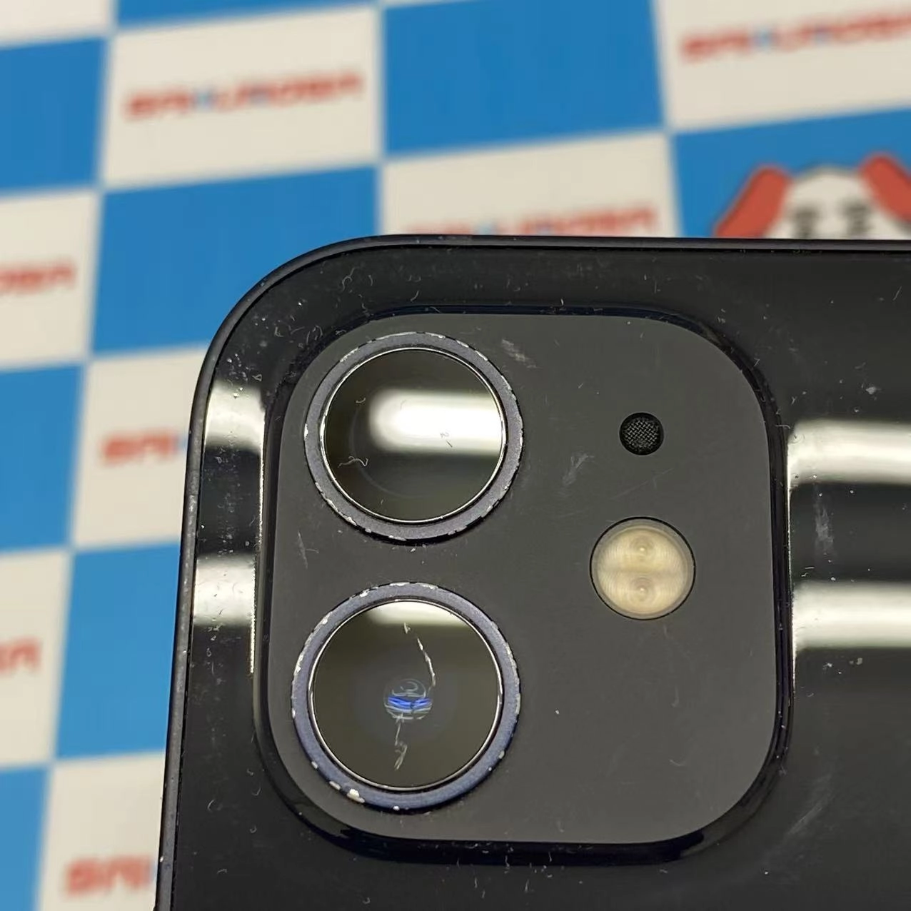 iPhone12 128GB ブラック MGHU3J/A AU版SIMフリー ジャンク品 au