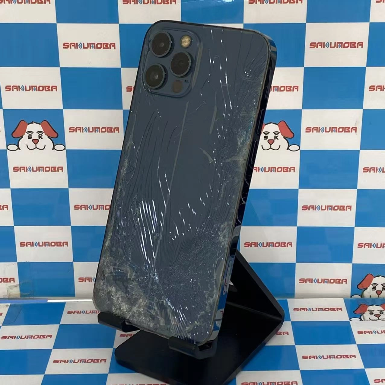 iPhone12 Pro 128GB パシフィックブルー MGM83J/A SoftBank版SIMフリージャンク品