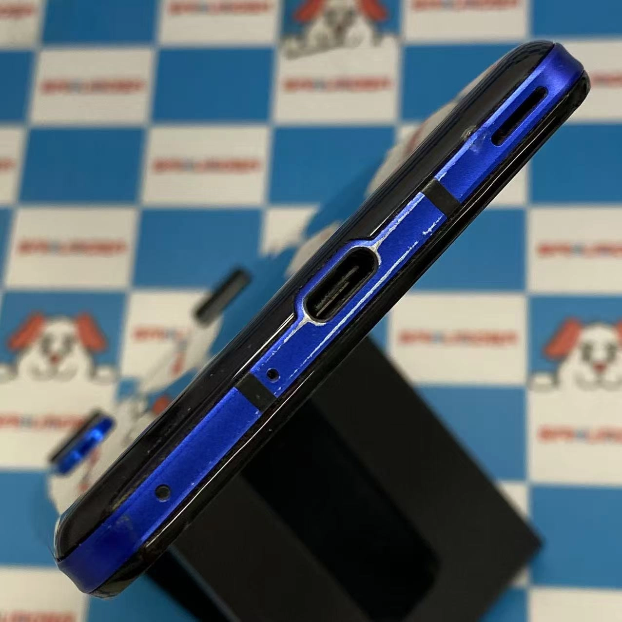 AQUOS R5G 256GB アースブルー 908SH AU版SIMフリージャンク品