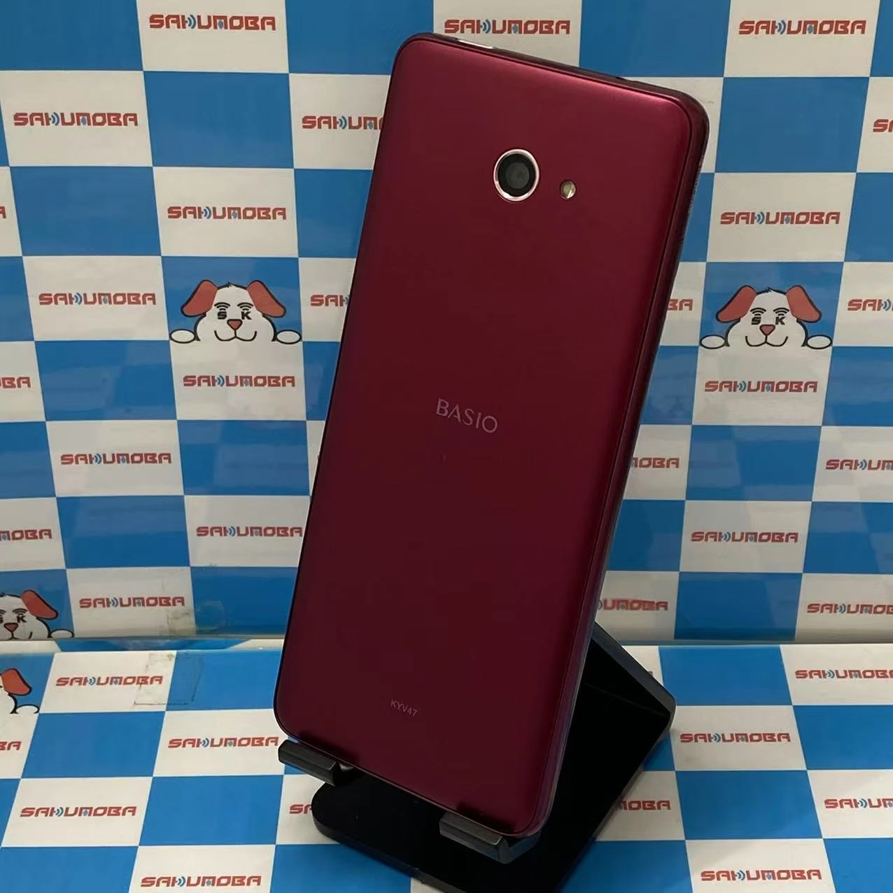 BASIO4 32GB ワインレッド KYV47 AU版SIMフリー