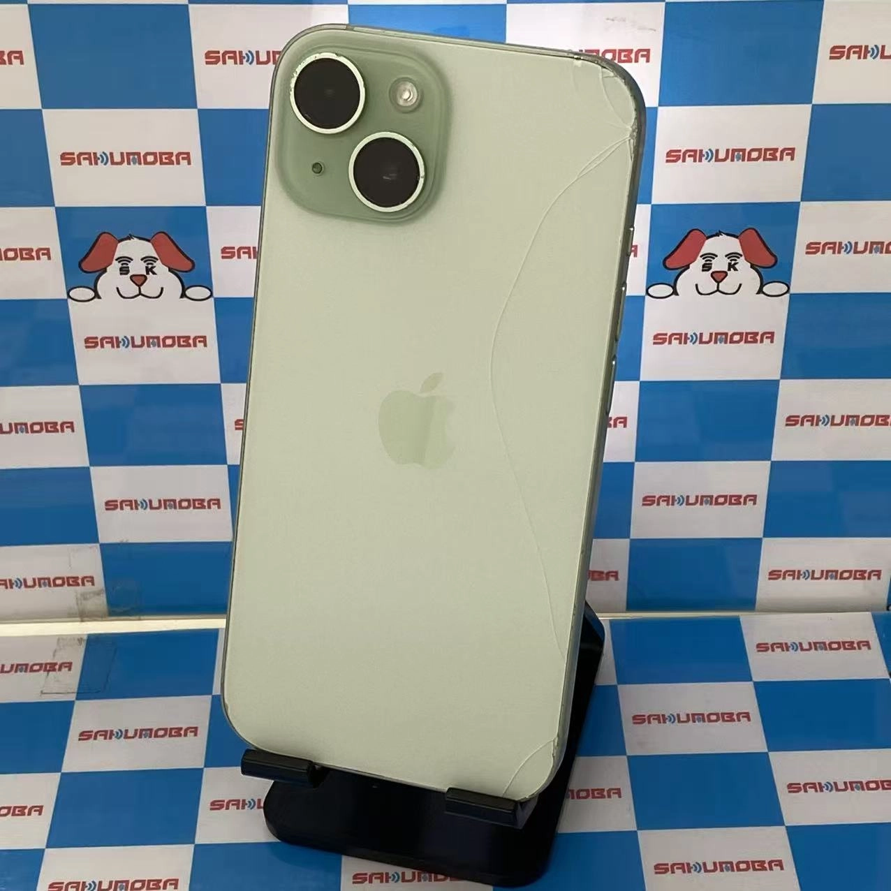 iPhone15 256GB グリーン MTMT3J/A AU版SIMフリージャンク品