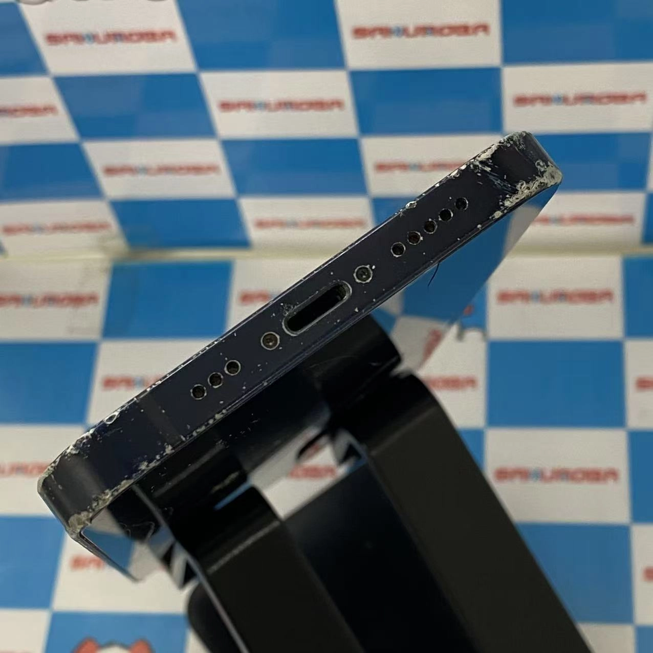 iPhone12 64GB ブラック MGHN3J/A auジャンク品