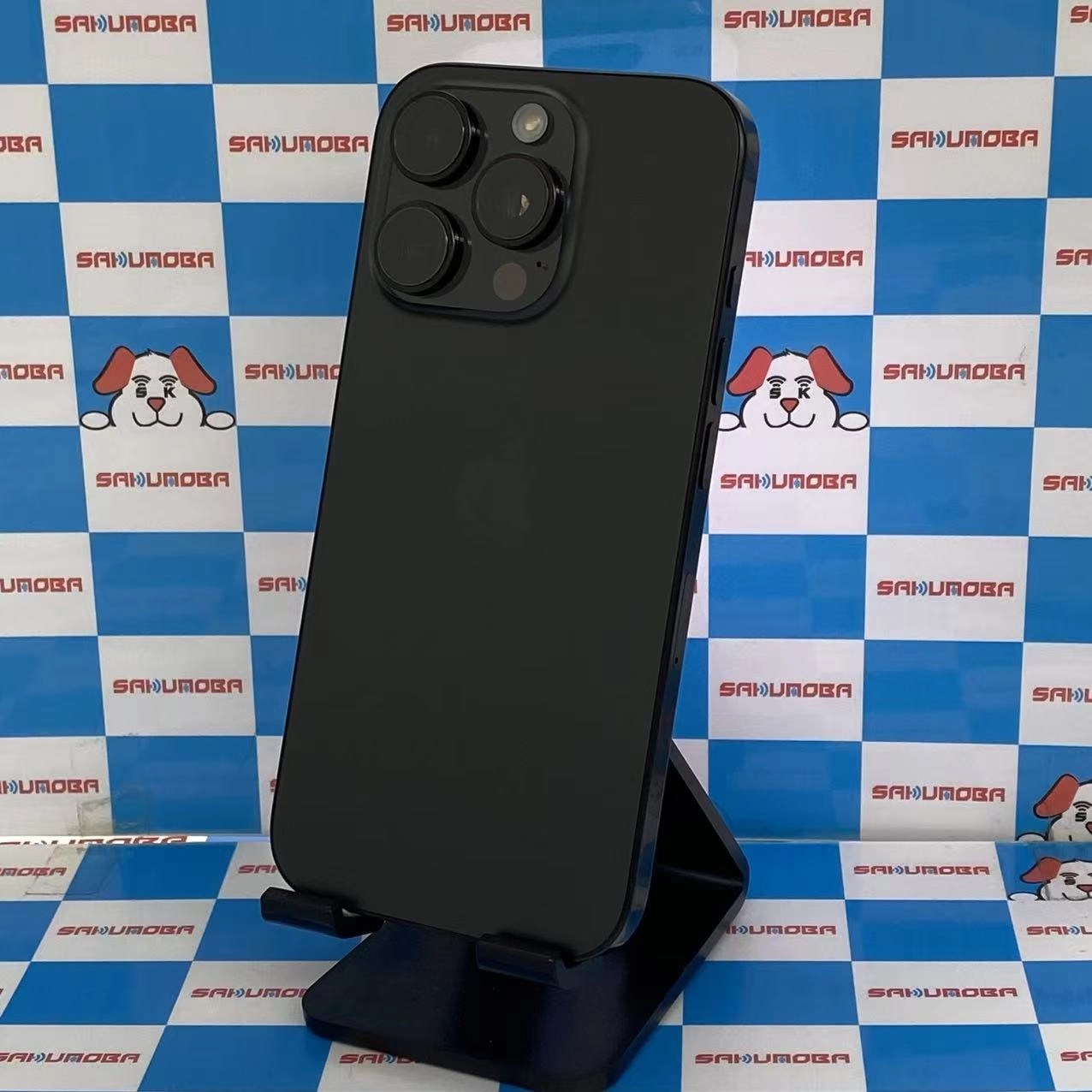 iPhone16 Pro 256GB ブラックチタニウム MYN03J/A SIMフリー美品