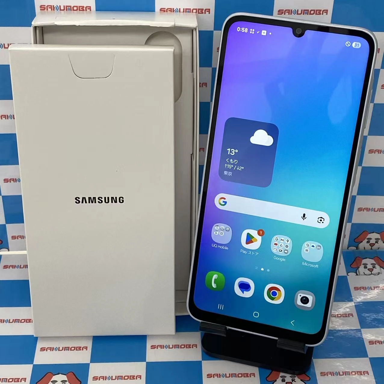 Galaxy A25 5G 4GB/64GB ライトブルー SCG33 AU版SIMフリー開封未使用品 au
