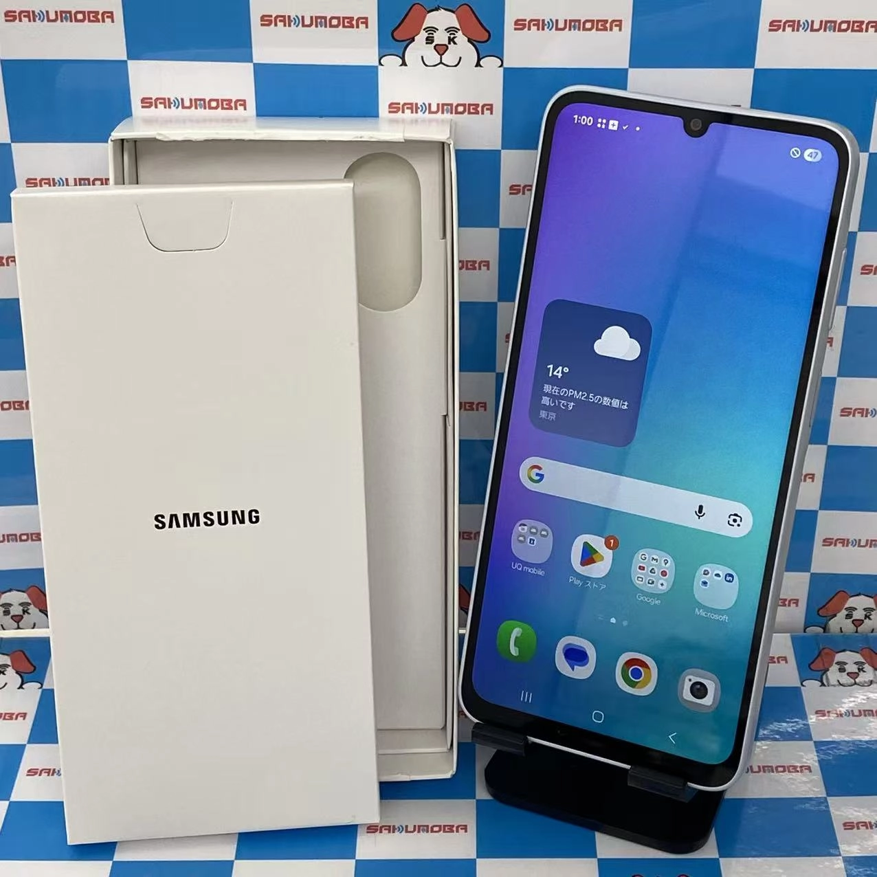 Galaxy A25 5G 4GB/64GB ライトブルー SCG33 AU版SIMフリー開封未使用品。 au