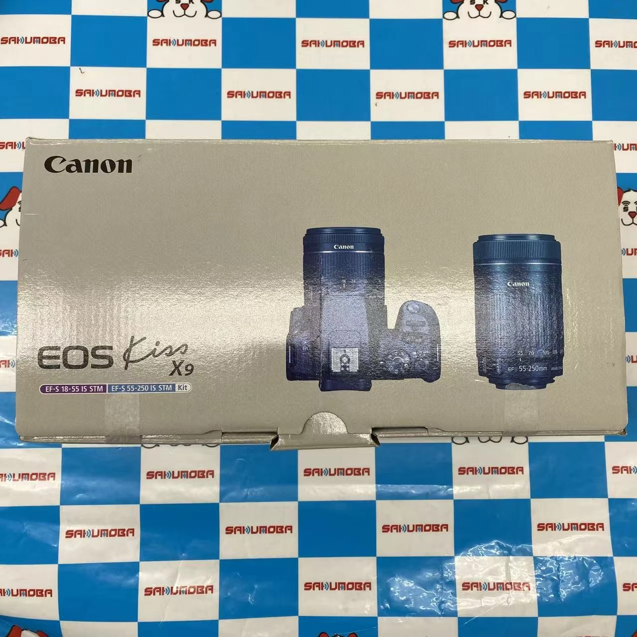 Canon EOS KissX 9 ダブルズームセット ブラック GS1-128 美品