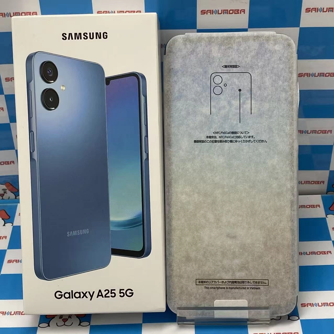 Galaxy A25 5G 4GB/64GB ブルー SCG33 AU版SIMフリー 開封未使用品 au