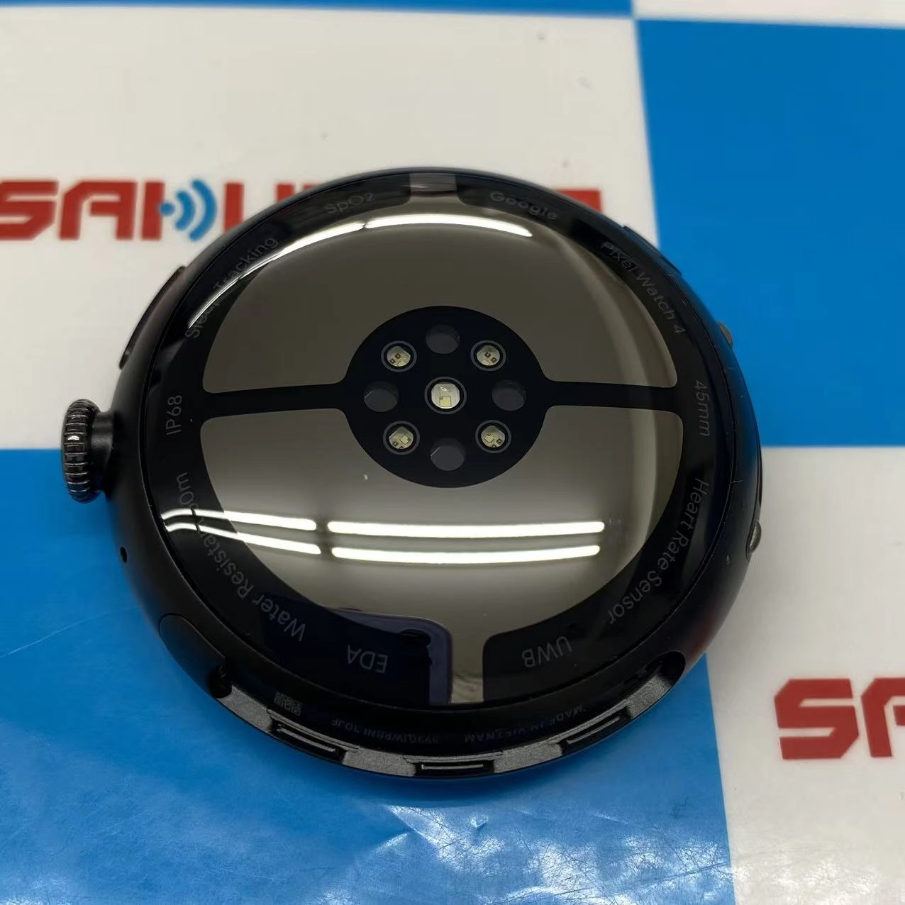 Google Pixel Watch 4 45mm LTEモデル 32GB アルミケース G1KAW au 極美品 Matte Black アルミケース