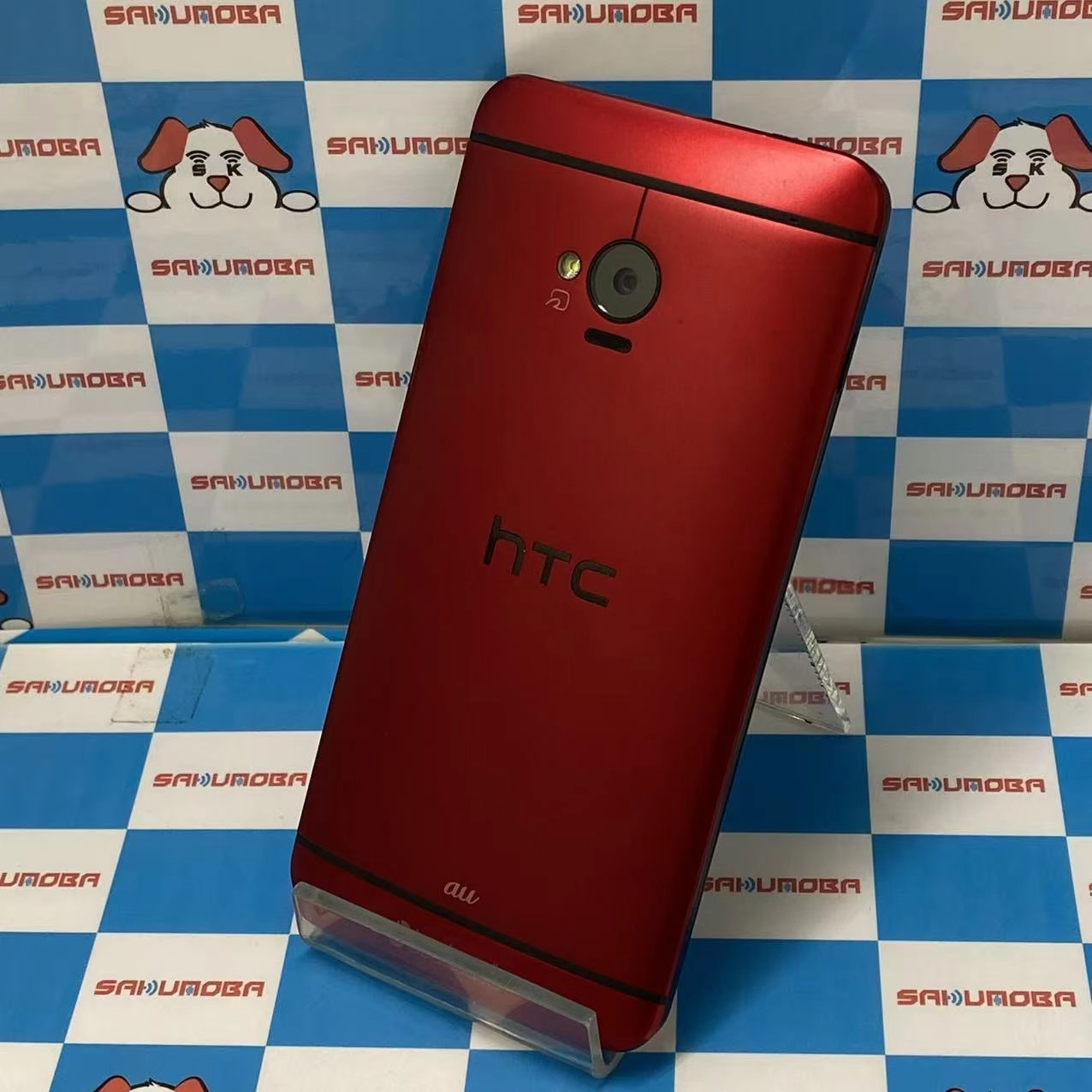 HTC J One 32GB Red Metal HTL22 AU版SIMフリー ジャンク品 au