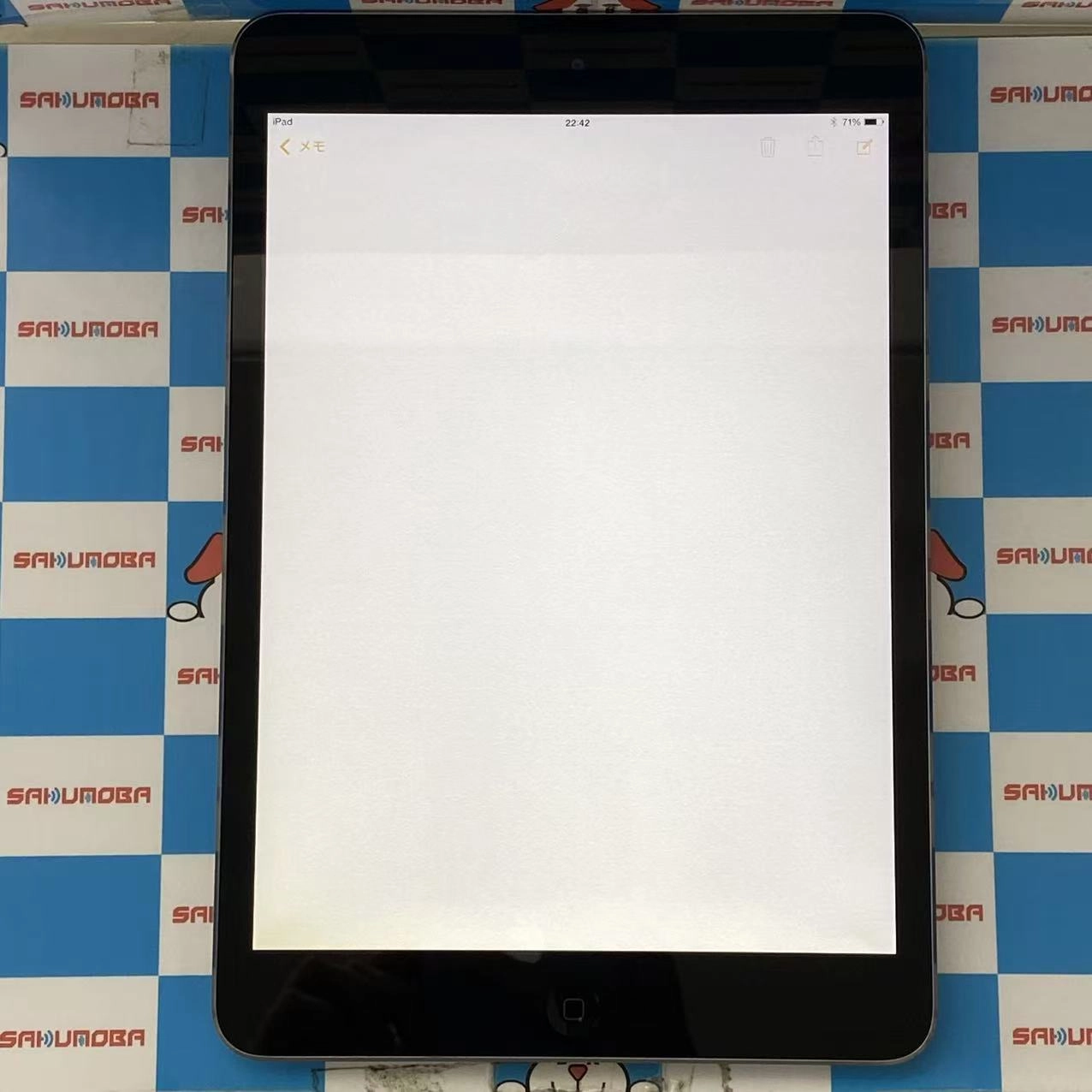 iPad mini 第2世代 Wi-Fiモデル 32GB スペースグレイ ME277J/A訳あり品