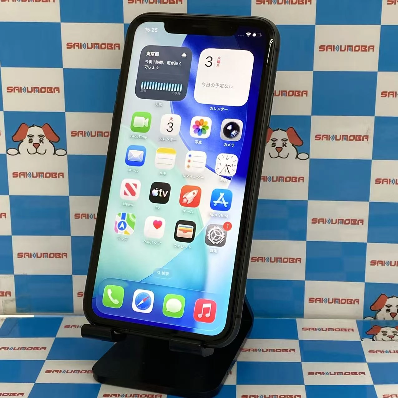 iPhone11 128GB ブラック MWM02J/A AU版SIMフリー  ジャンク品 au