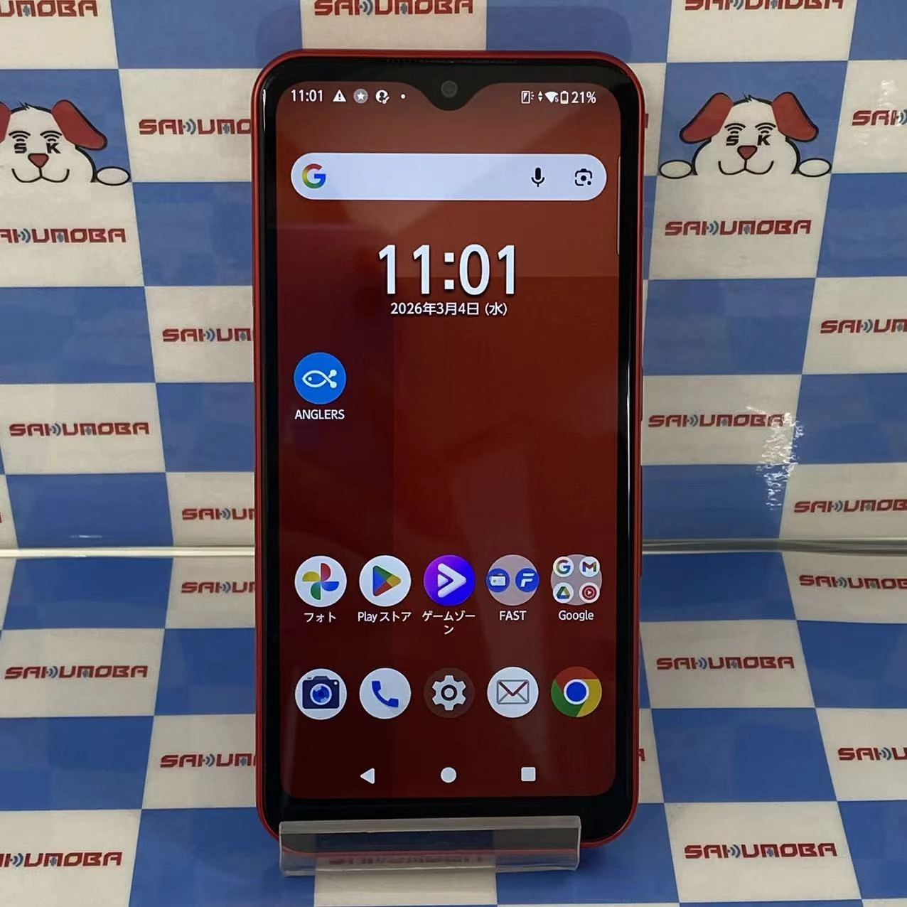 arrows We 64GB レッド F-51B docomo版SIMフリー