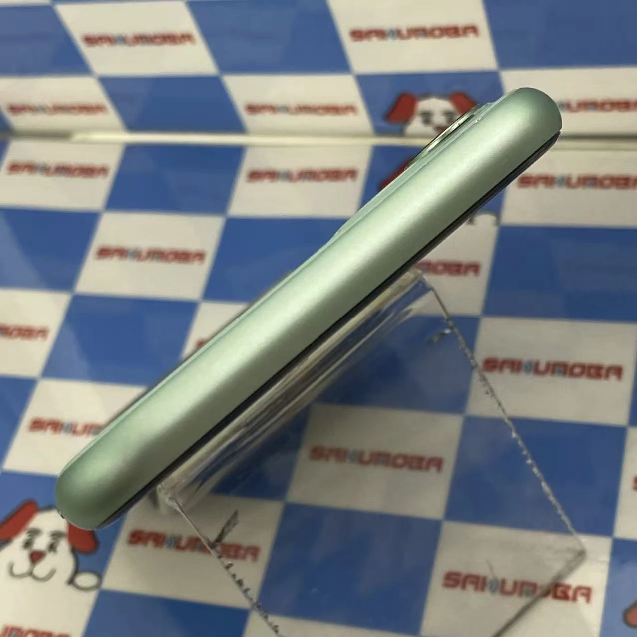 iPhone11 64GB グリーン MWLY2J/A AU版SIMフリージャンク品 au